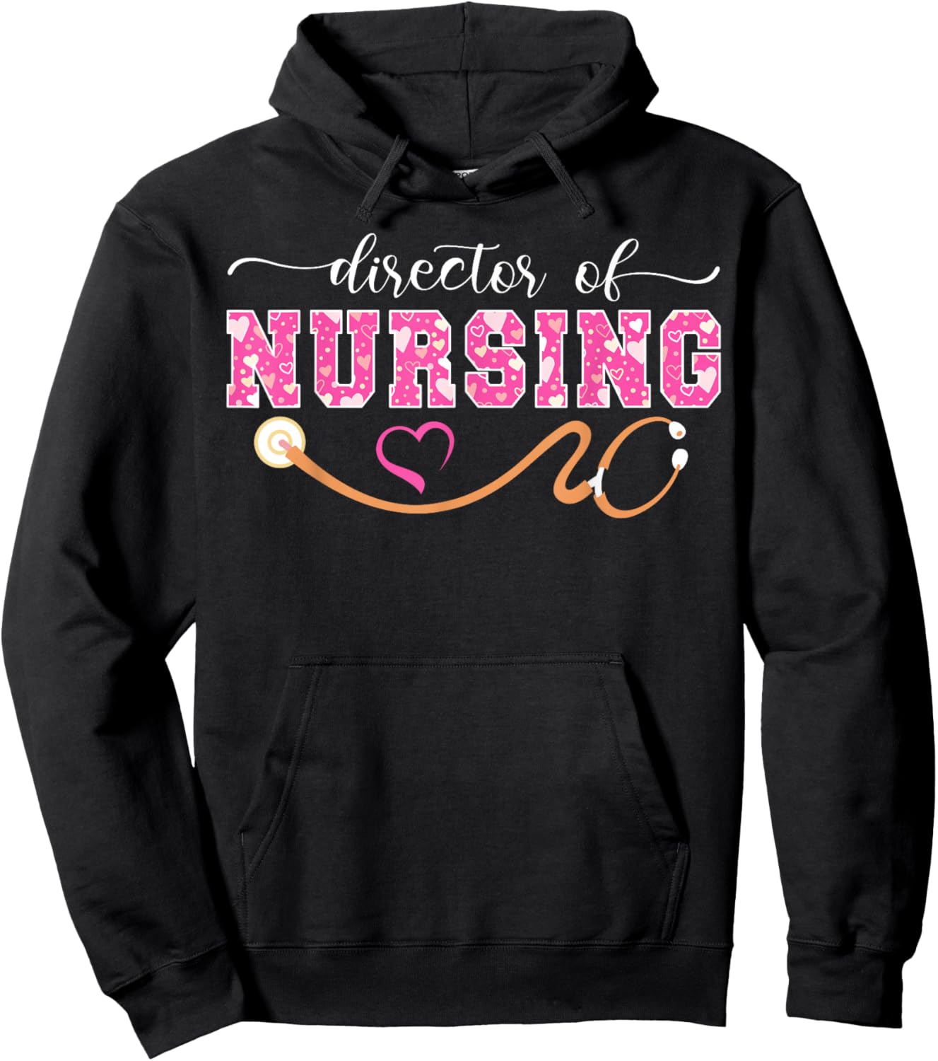 Director of Nursing Nurse Director Hoodie - Hoodie | Black