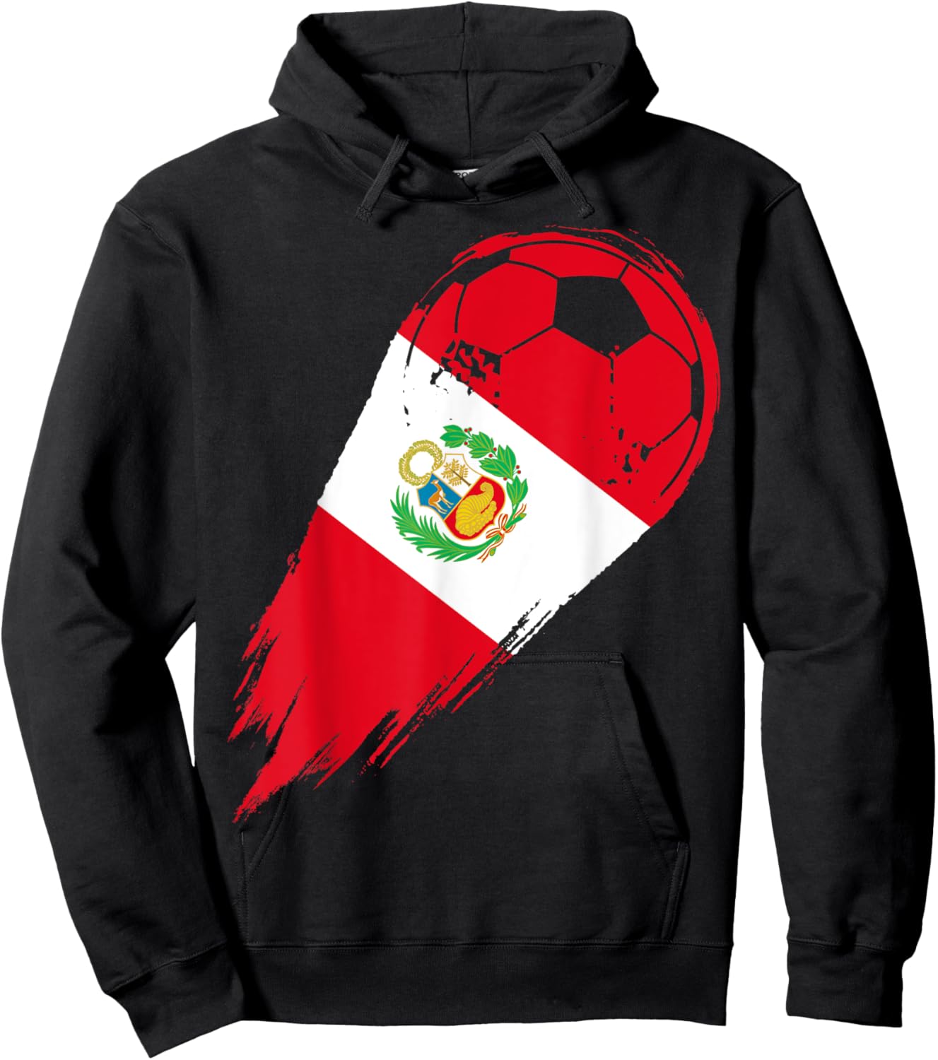 Soccer Player of Pride Peru Hoodie - Hoodie | Black