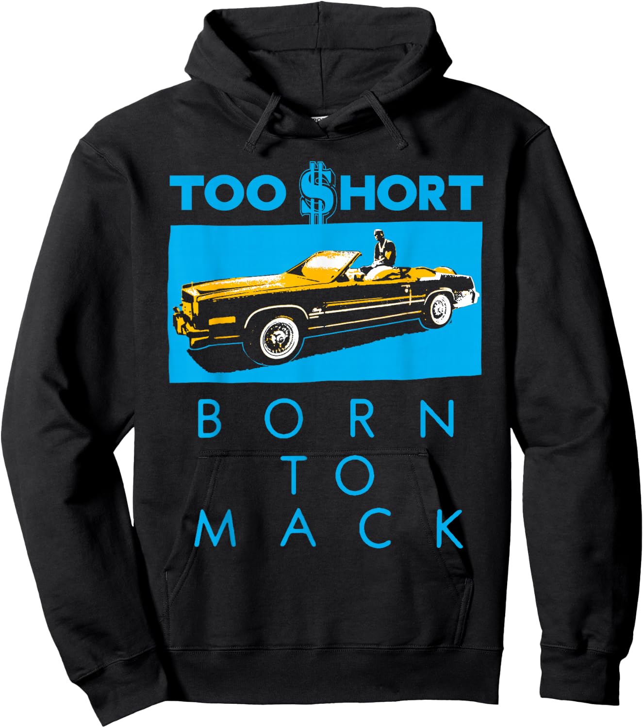 Too Short - Born To Mack Hi Contrast Hoodie - Hoodie | Black