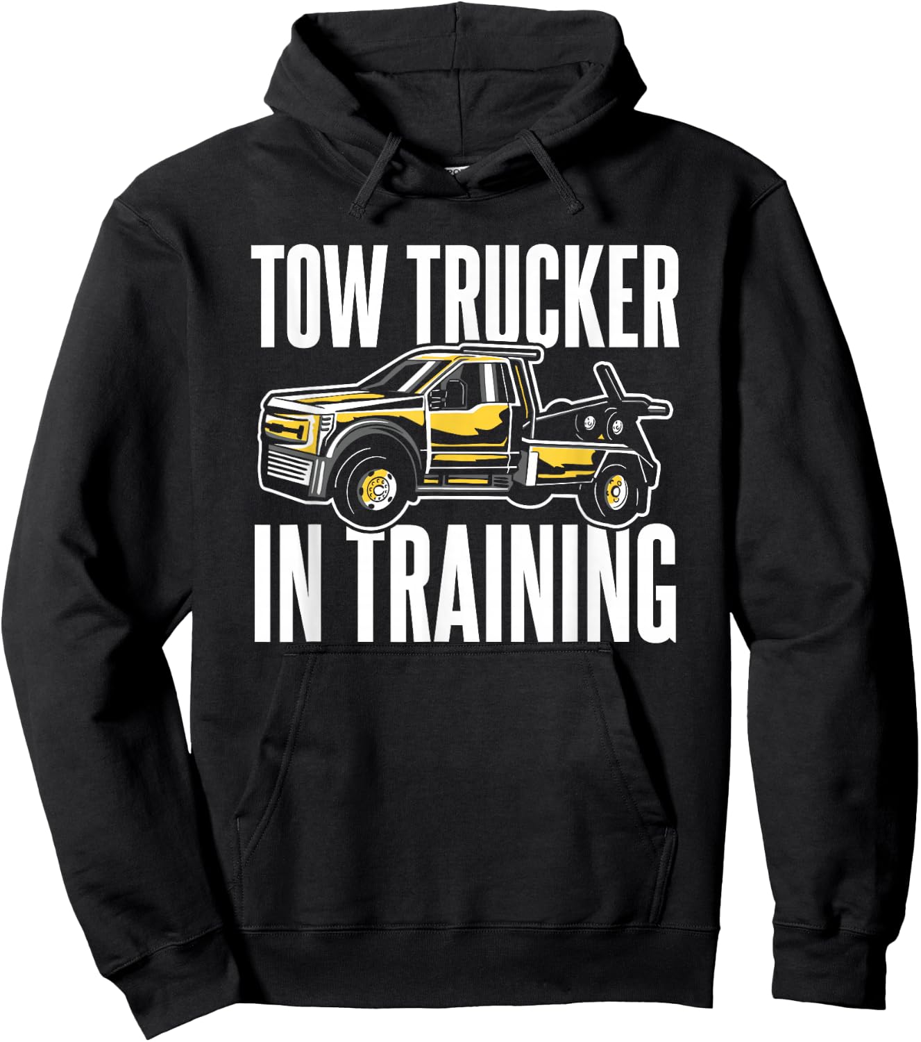Tow Truck Training Towing Service Hoodie - Hoodie | Black
