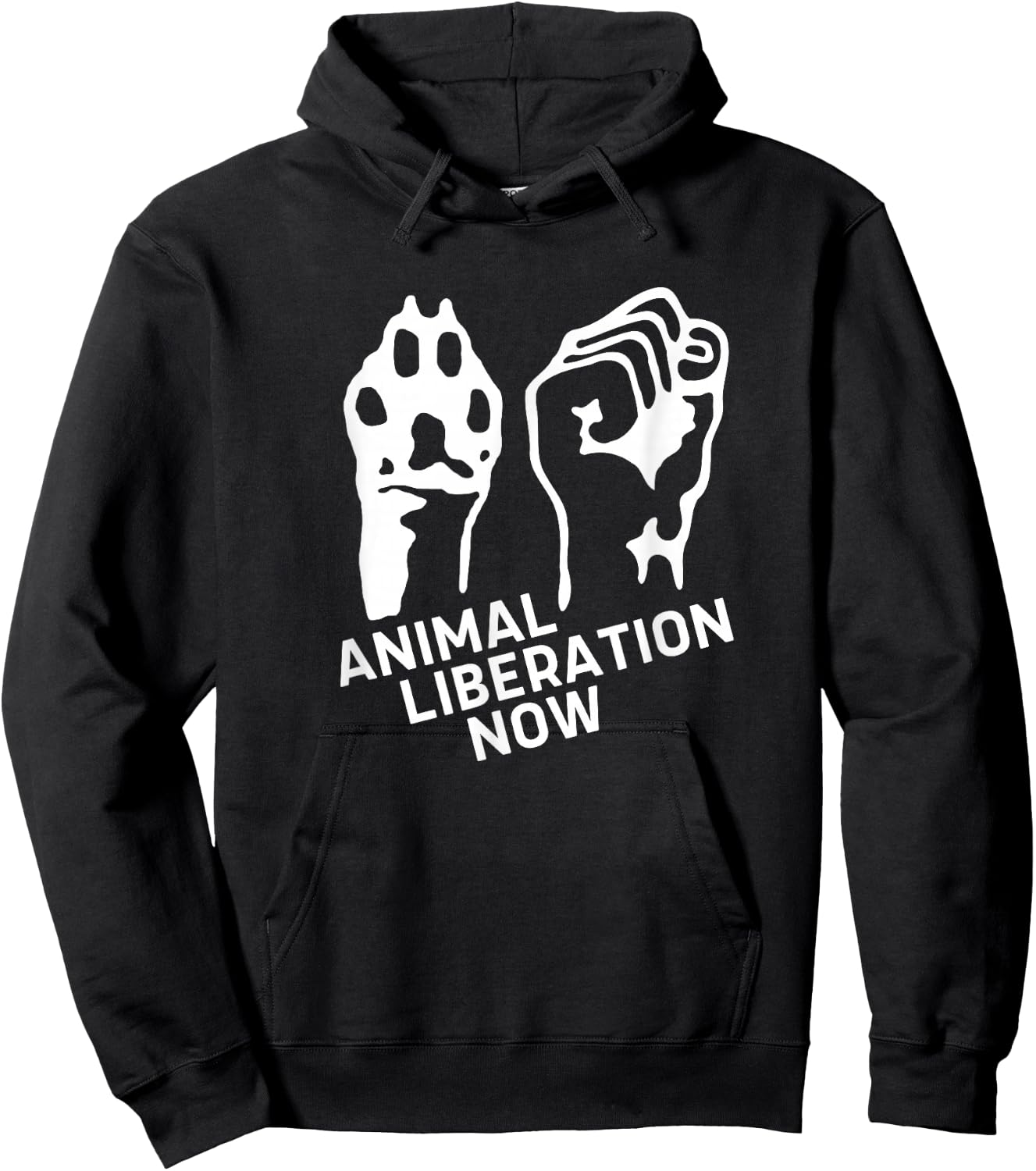 Animal Liberation Shirt, Animal Rights, Vegan Hoodie - Hoodie | Black