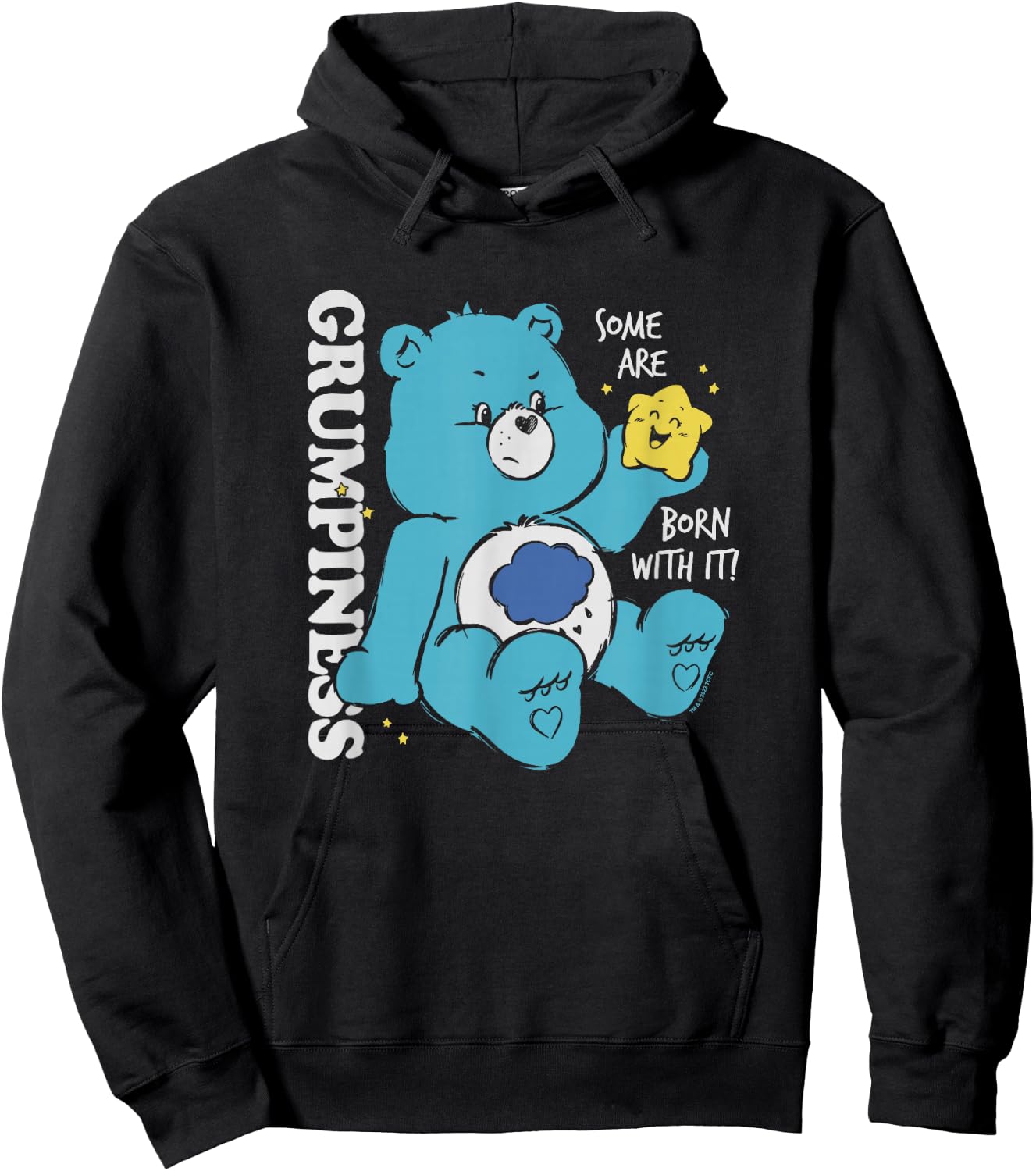 Care Bears Grumpy Bear Grumpiness Some are Born with It! Hoodie - Hoodie | Black