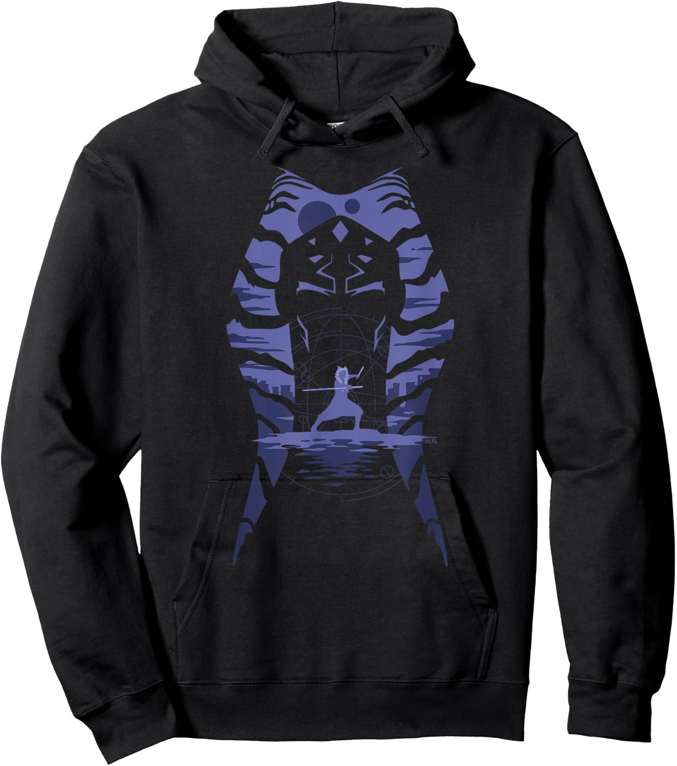 Star Wars Ahsoka Tano Alien Worlds Disney+ Hoodie - Hoodie | Black