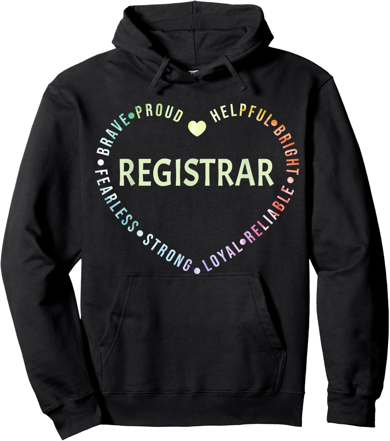 School Registrar Hoodie - Hoodie | Black