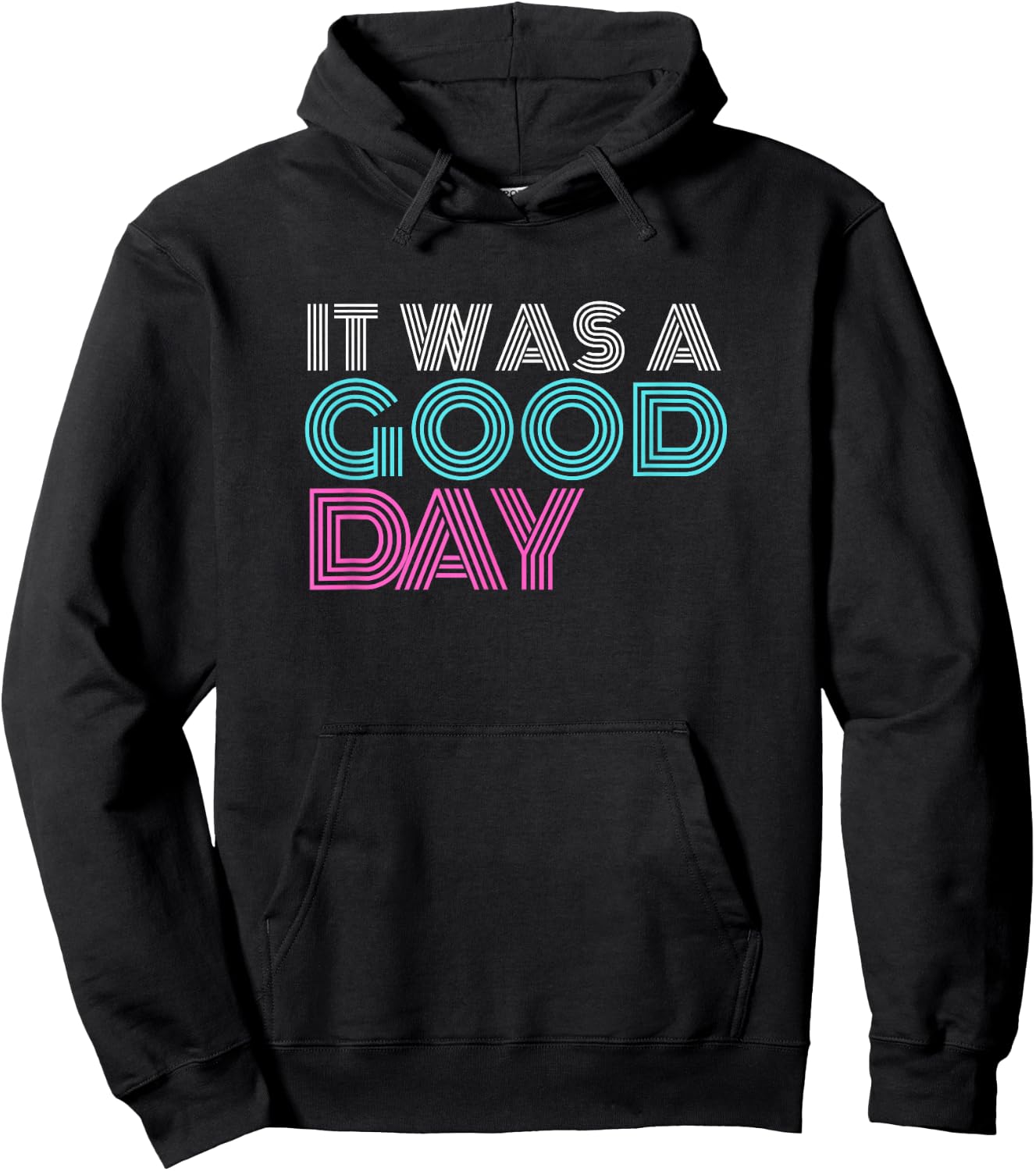 It Was A Good Day Westcoast Old School Rap Hoodie - Hoodie | Black