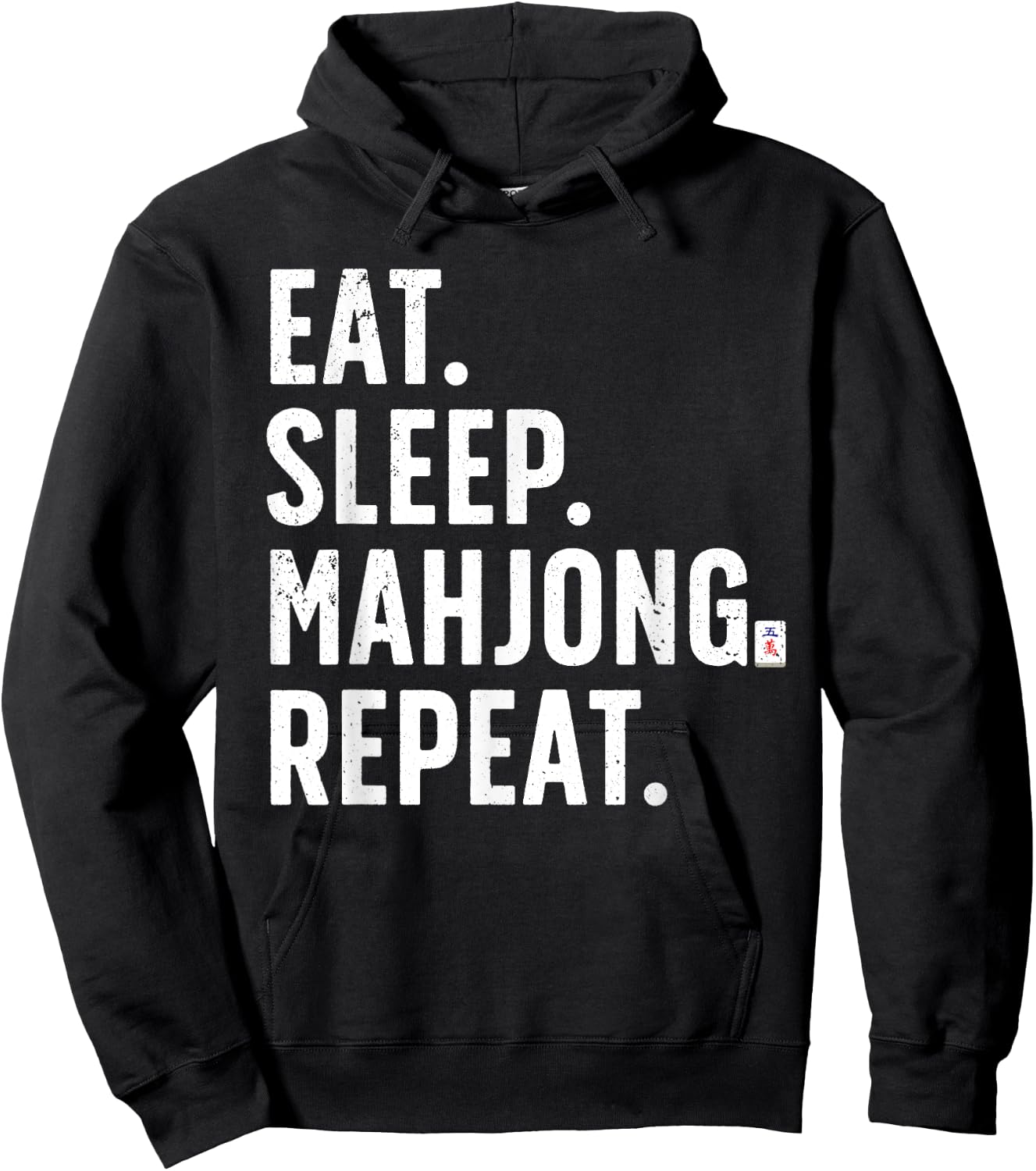 Cool Mahjong Women Strategy Tile Game Mahjong Lover Hoodie - Hoodie | Black