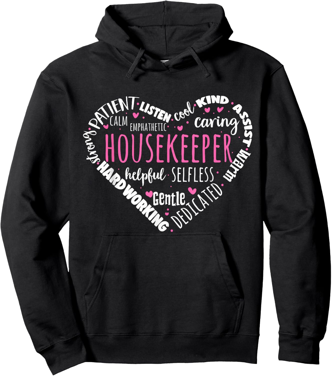 Housekeeper Housekeeper Housekeeper Hoodie - Hoodie | Black