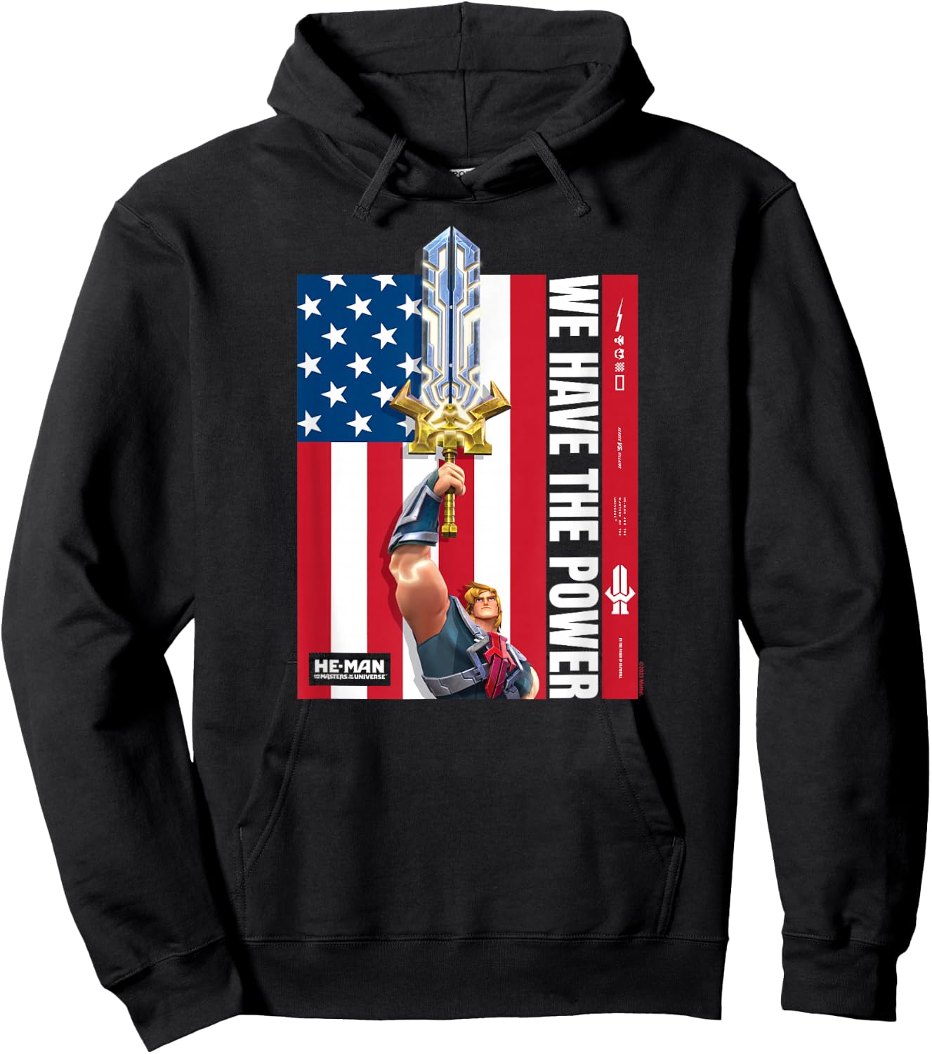 Masters of The Universe - We Have The Power Hoodie - Hoodie | Black