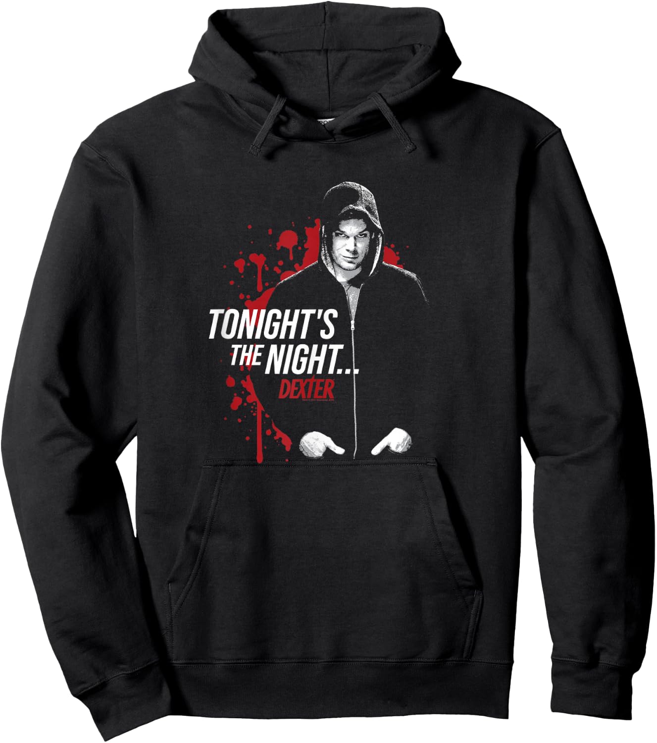 Dexter - Tonights The Night... Hoodie - Hoodie | Black