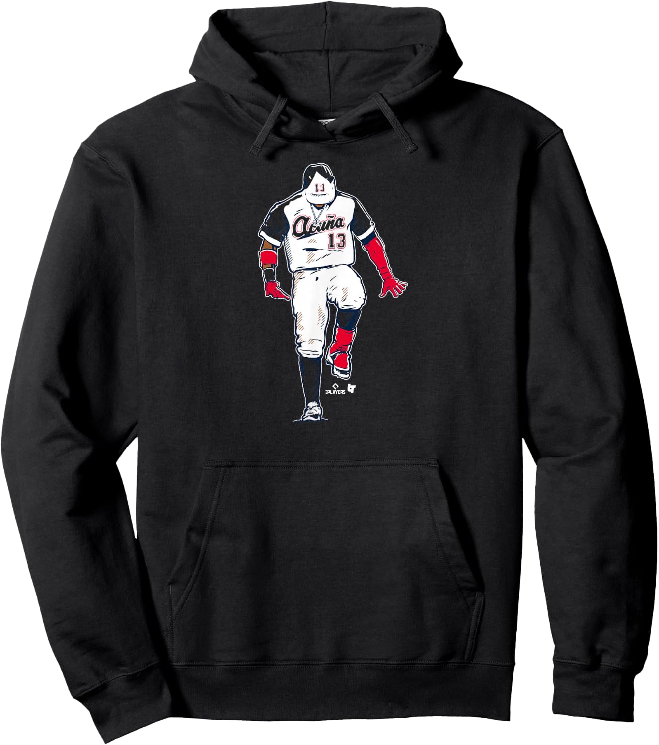 Ronald Acuña Jr. - The Silencer - Atlanta Baseball Hoodie - Hoodie | Black