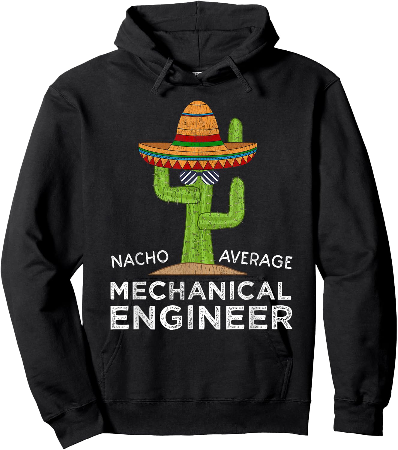 Funny Mechanical Engineer Engineering Hoodie - Hoodie | Black