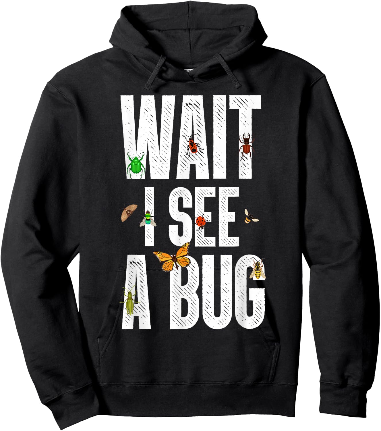 Cool Entomology Women Kids Lady Bug Lover Insect Hoodie - Hoodie | Black