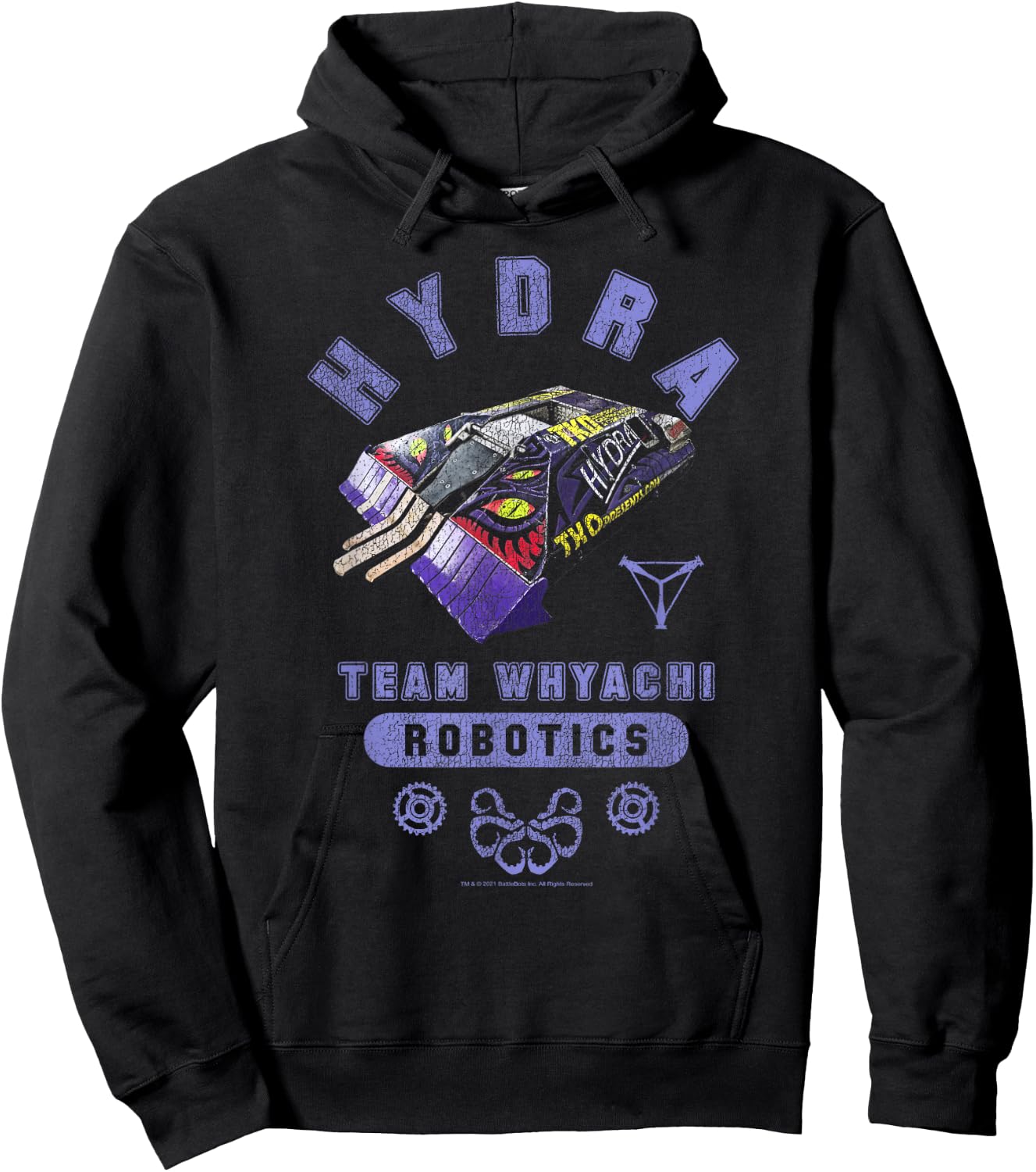 BattleBots Hydra Team Whyachi Robotics Collegiate Hoodie - Hoodie | Black