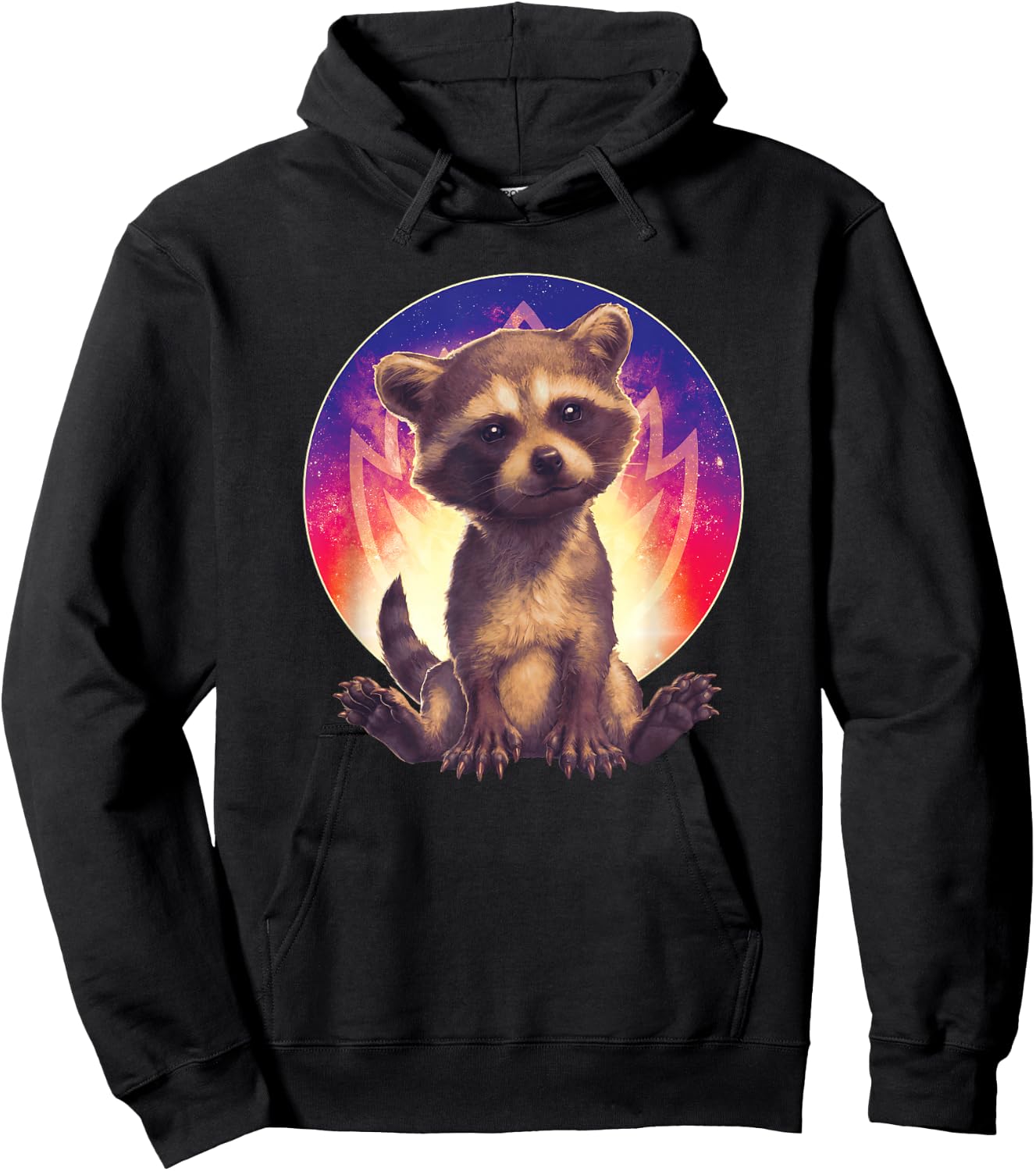 Marvel Guardians of the Galaxy Volume 3 Baby Rocket Raccoon Hoodie - Hoodie | Black