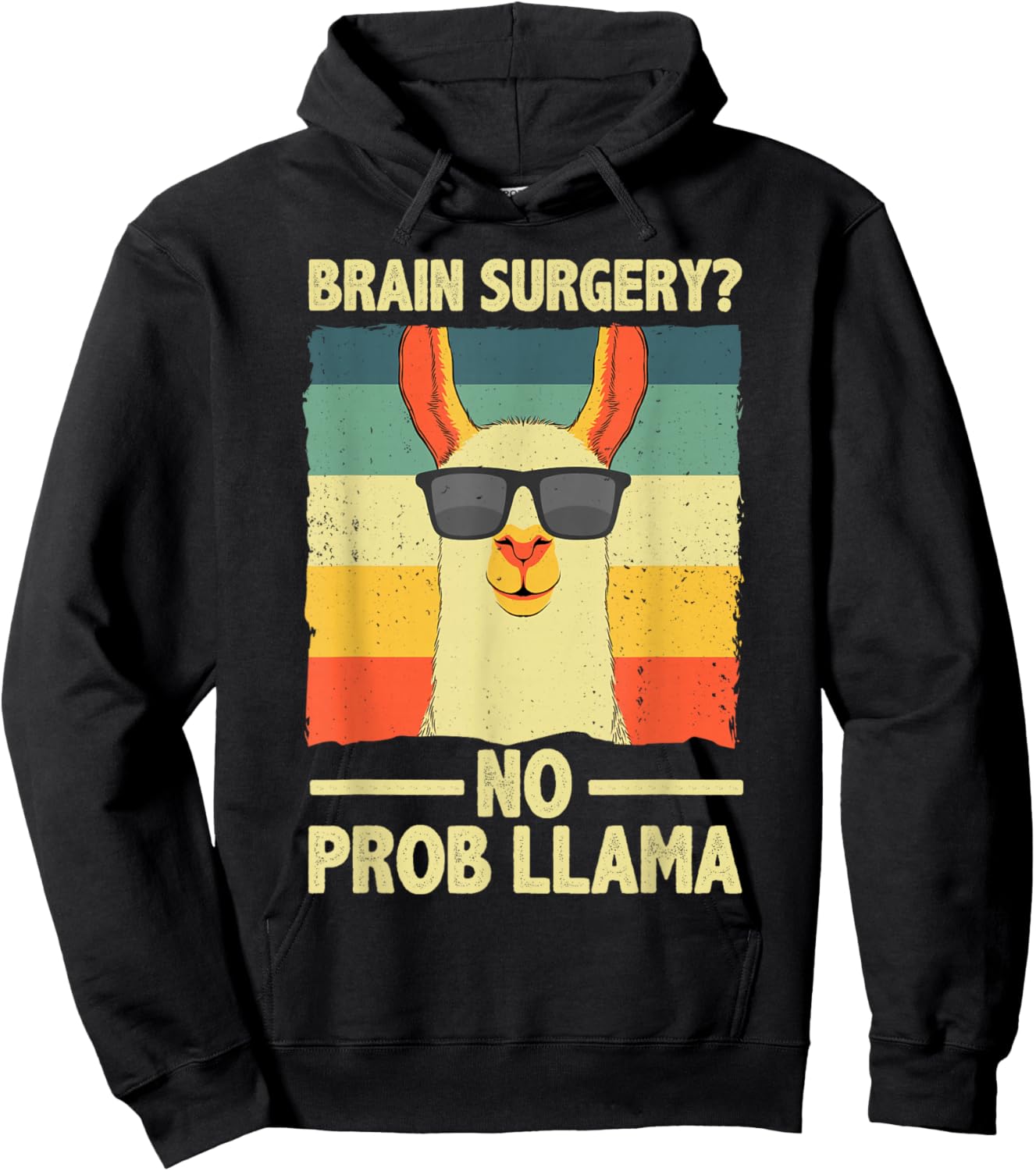 Cute Brain Surgery Women Kids Get Well Soon Recovery Hoodie - Hoodie | Black