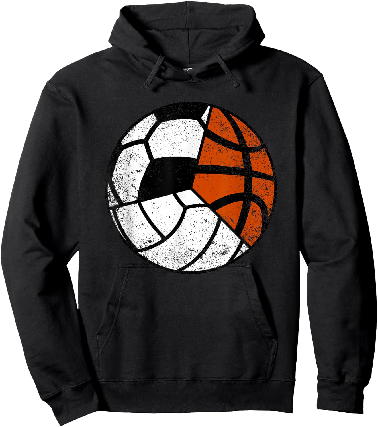 Volleyball Soccer Basketball Player Funny Ball Sport Hoodie - Hoodie | Black
