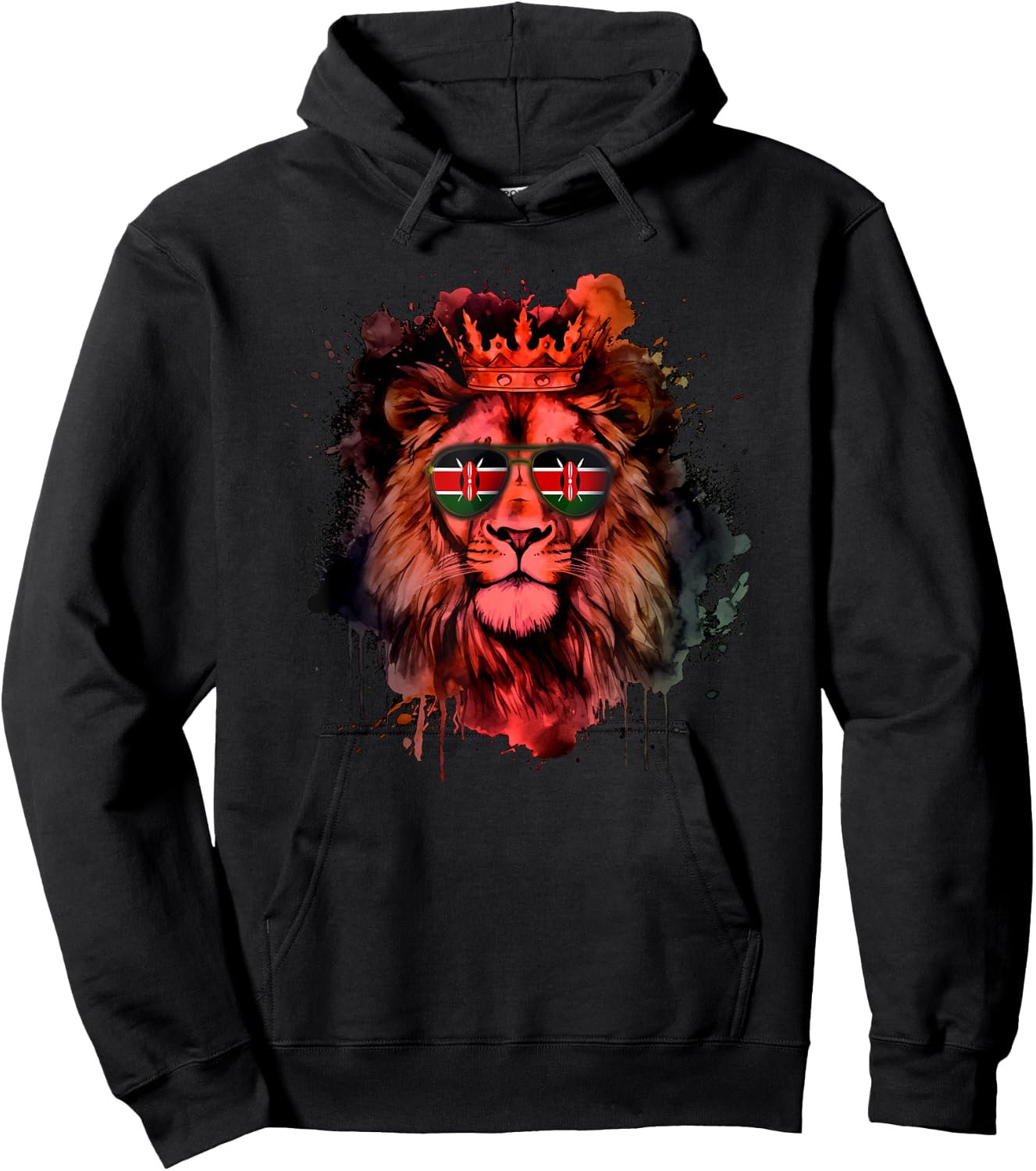 Kenya Hoodie - Hoodie | Black