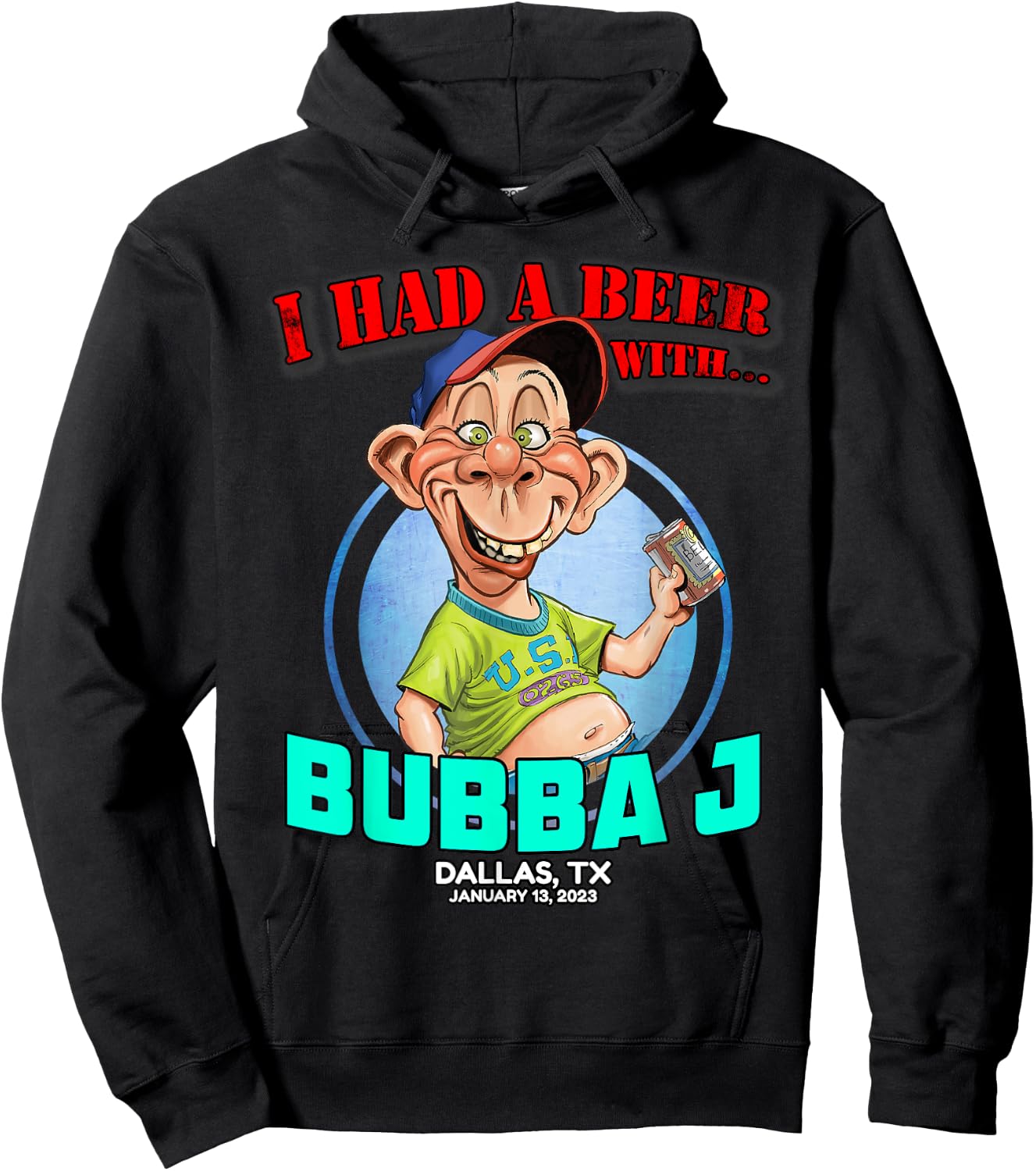 Bubba J Dallas, TX (2023) Hoodie - Hoodie | Black