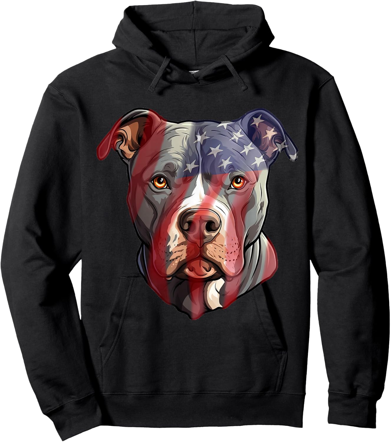 Pit-Bull Terrier Breeder Pittie Dog USA American Pitbull Hoodie - Hoodie | Black