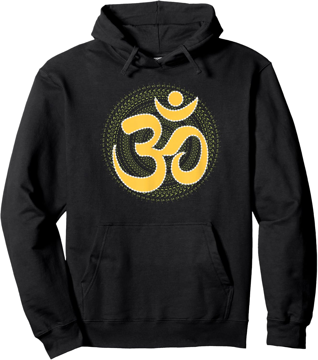 Om Meditation Ancient Symbol Spiritual Mandala Yog Aum Omkar Hoodie - Hoodie | Black