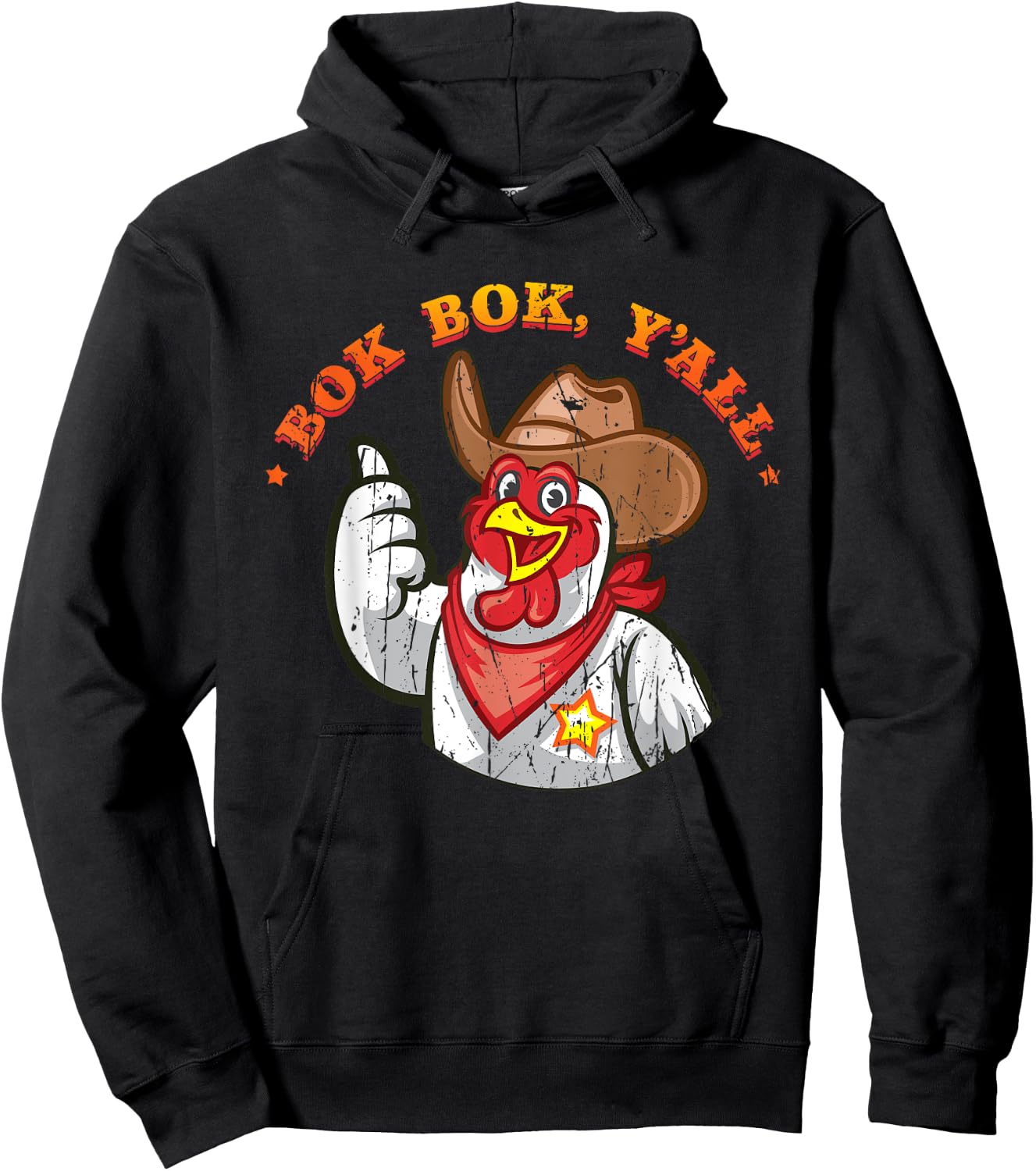 Bok bok, y'all - Chickens Hoodie - Hoodie | Black