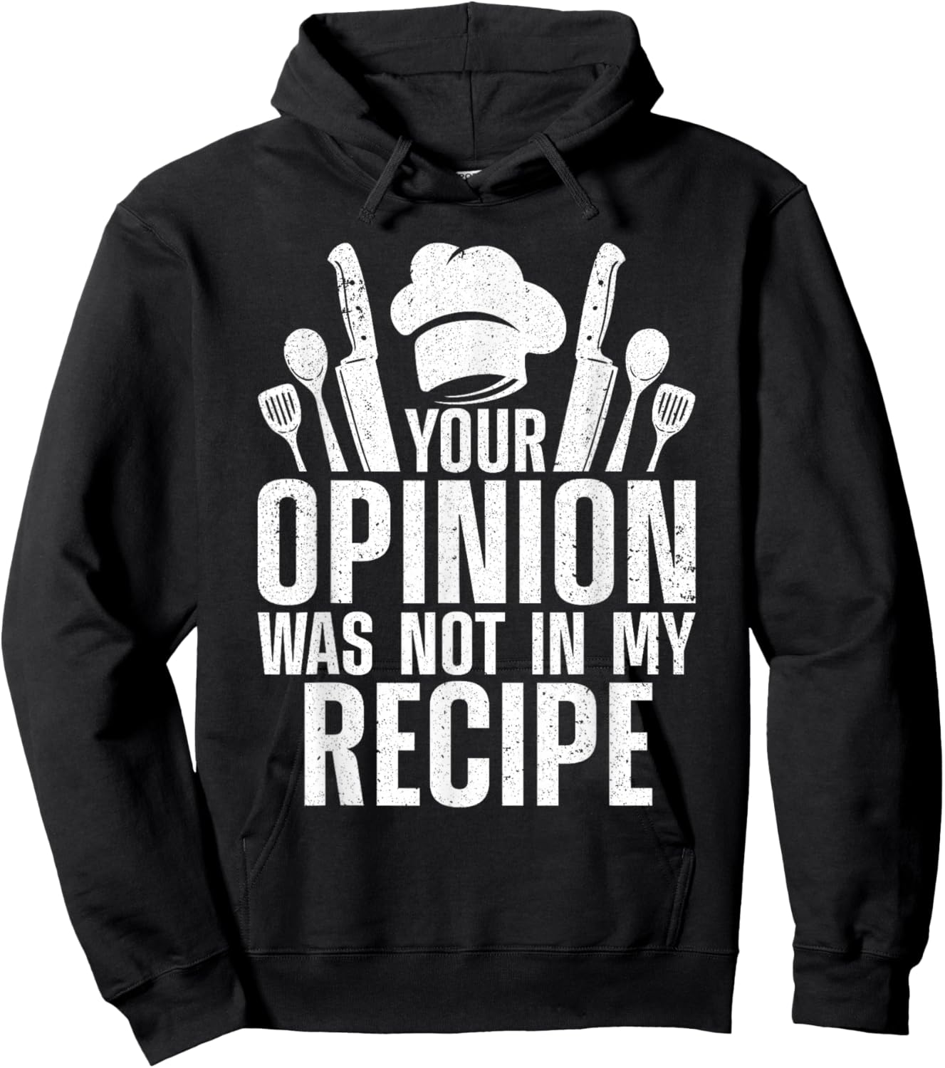 Funny Chef Design Women Cooking Lover Culinary Cook Hoodie - Hoodie | Black