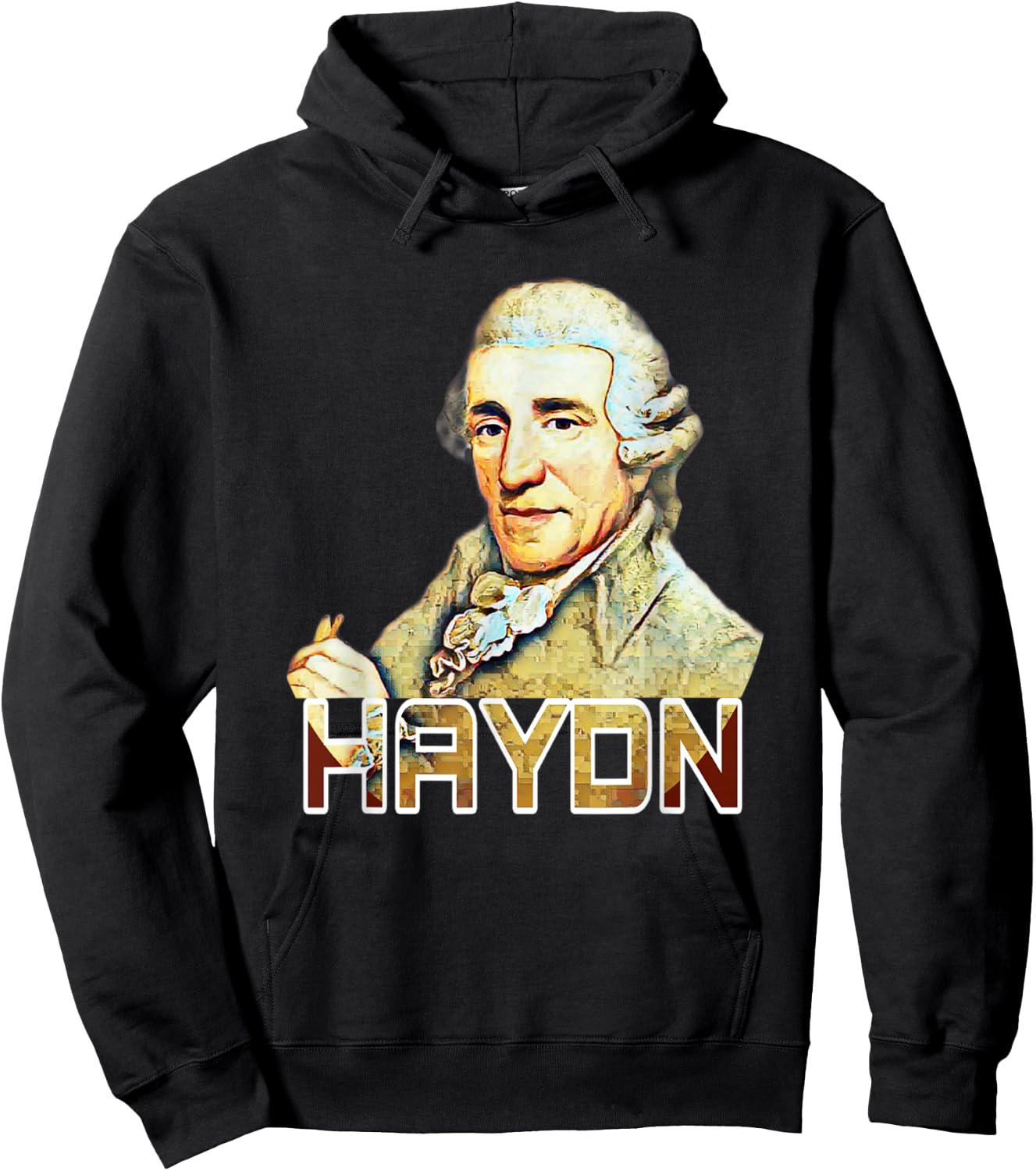 Haydn. Classical. Concert. composer Hoodie - Hoodie | Black