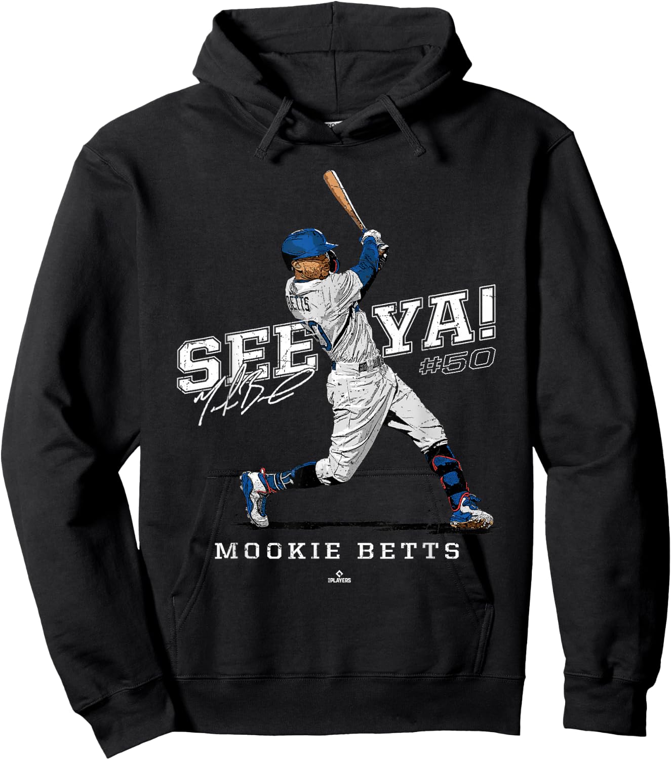 See Ya! Mookie Betts Los Angeles MLBPA Hoodie - Hoodie | Black