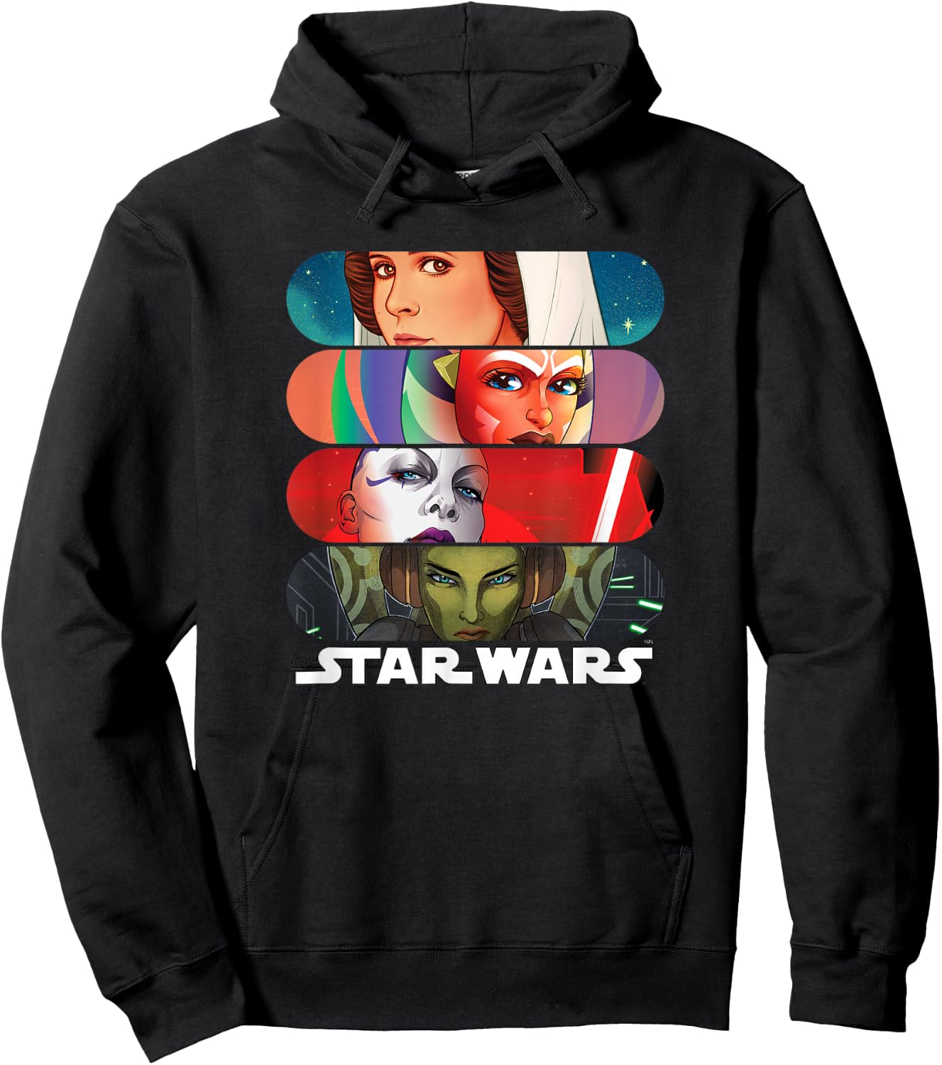 Stars Wars Women of the Galaxy Hoodie - Hoodie | Black