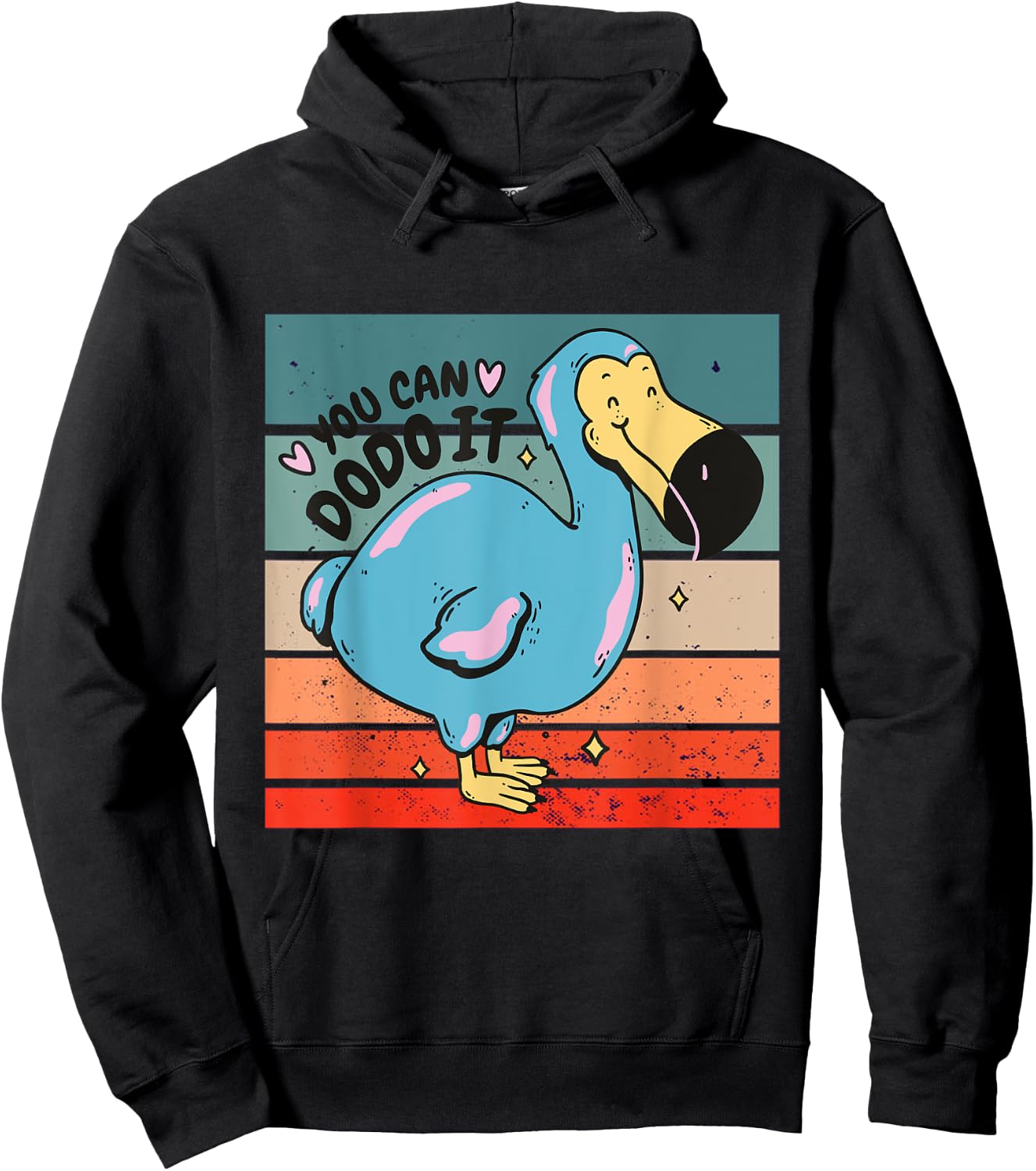 Dodo Bird, You can dodo it, Ornithology flightless Mauritius Hoodie - Hoodie | Black