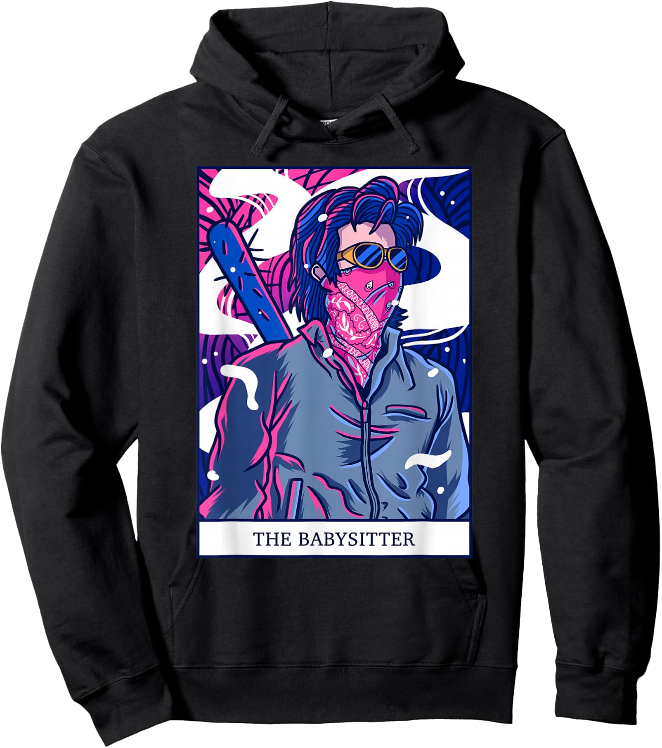 Stranger Things Steve Harrington The Babysitter Tarot Card Hoodie - Hoodie | Black
