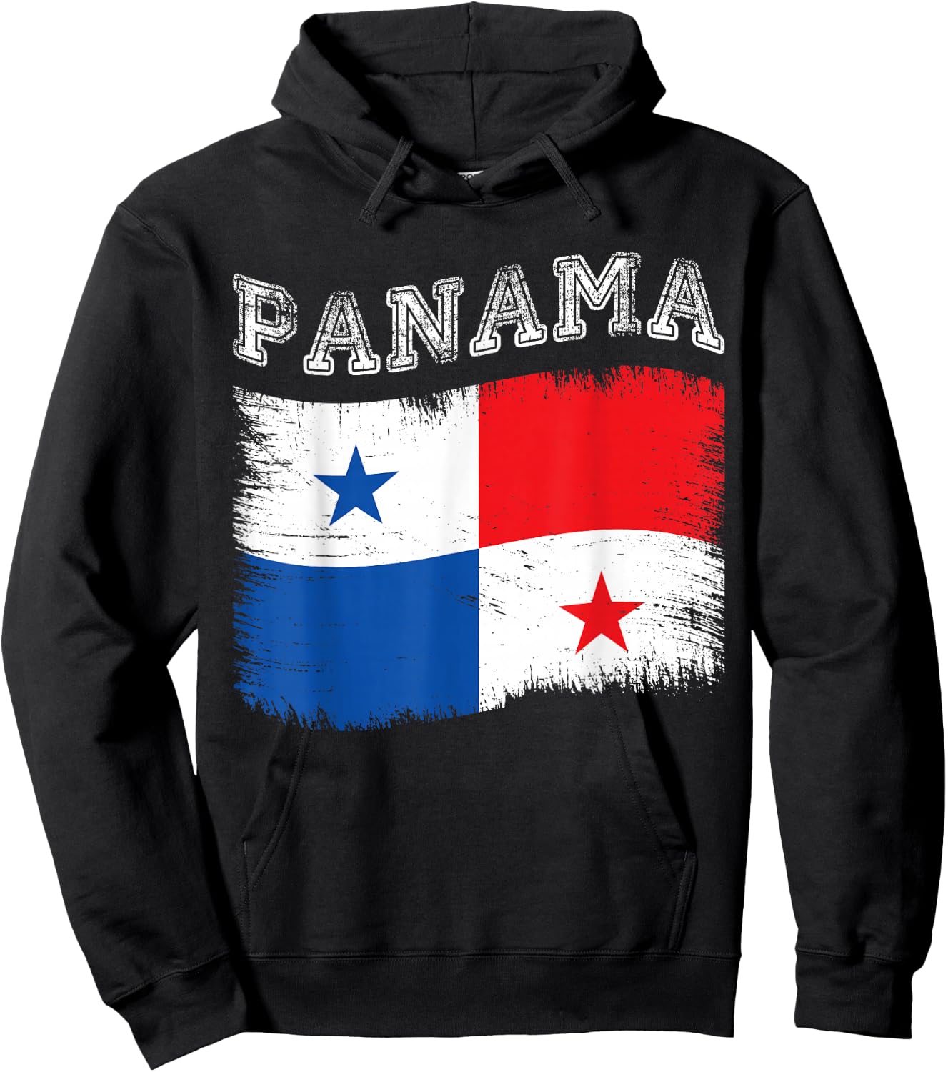 Panamanian Flag Tourist Holiday Destination Panama Flag Hoodie - Hoodie | Black
