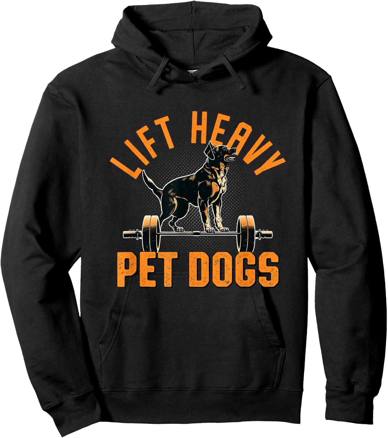 Lift Heavy Pet Dogs Gym Dog Lover Weightlifting Bodybuilder Women Hoodie - Hoodie | Black
