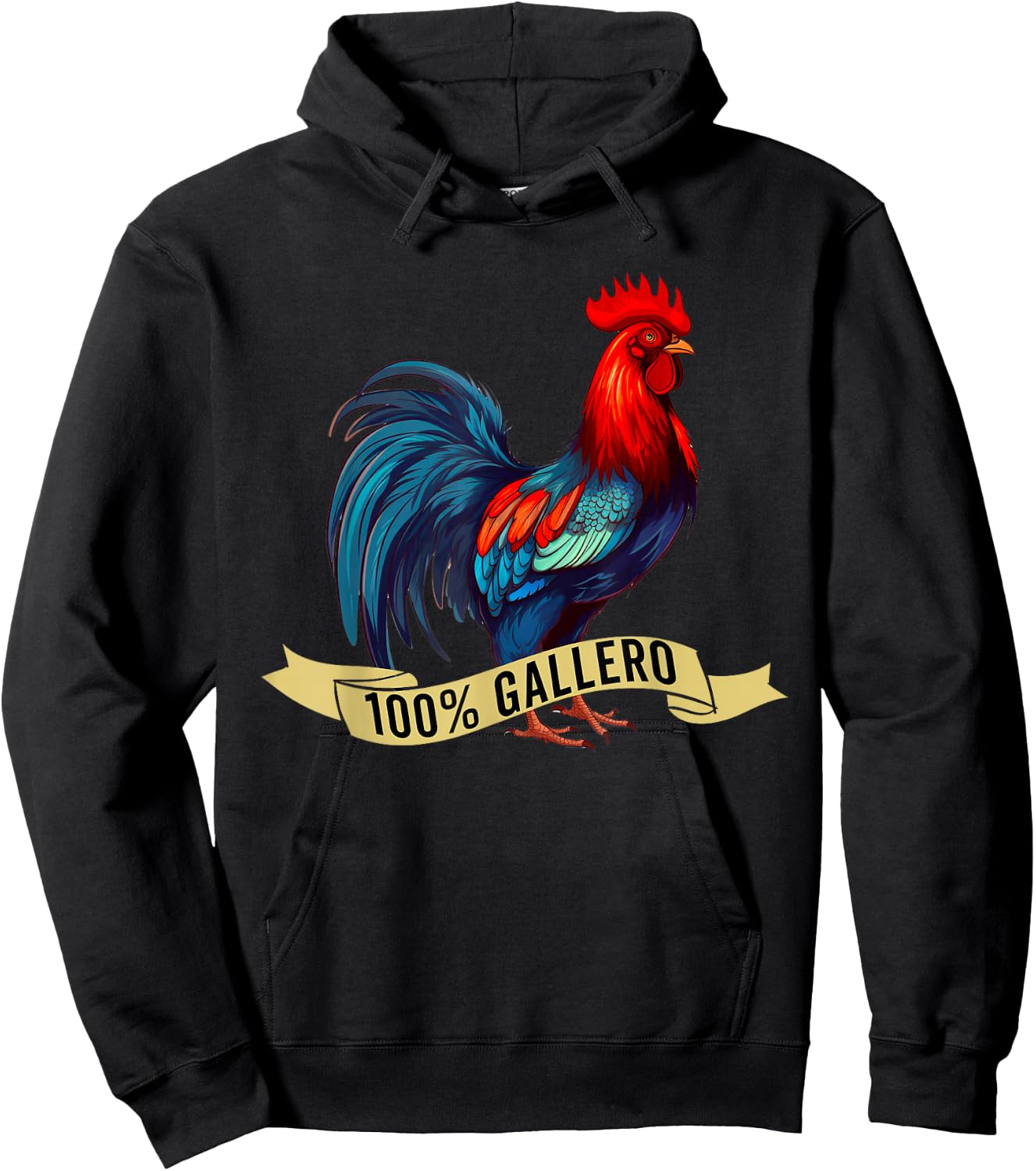 Gallero Hombre Papá Padre Tío Gallero Pelea De Gallos Hoodie - Hoodie | Black