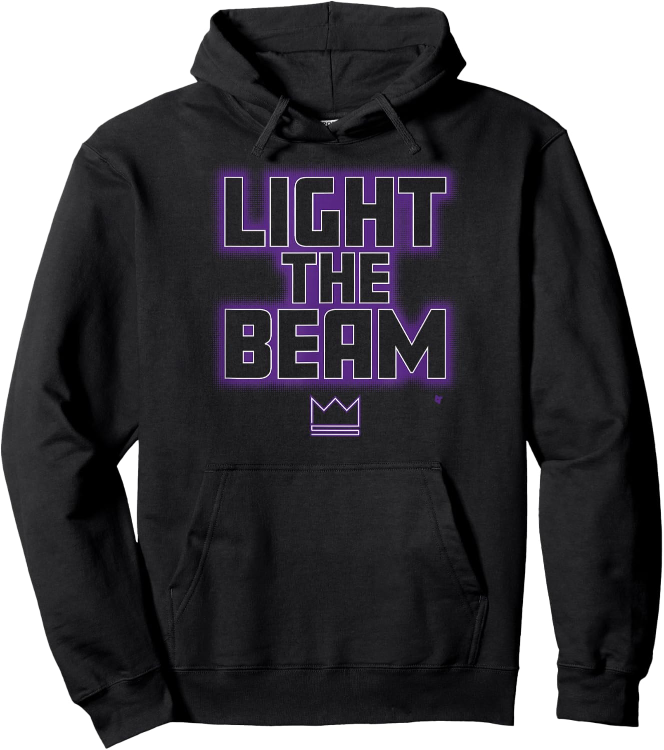 Light The Beam - Sacramento Basketball Hoodie - Hoodie | Black