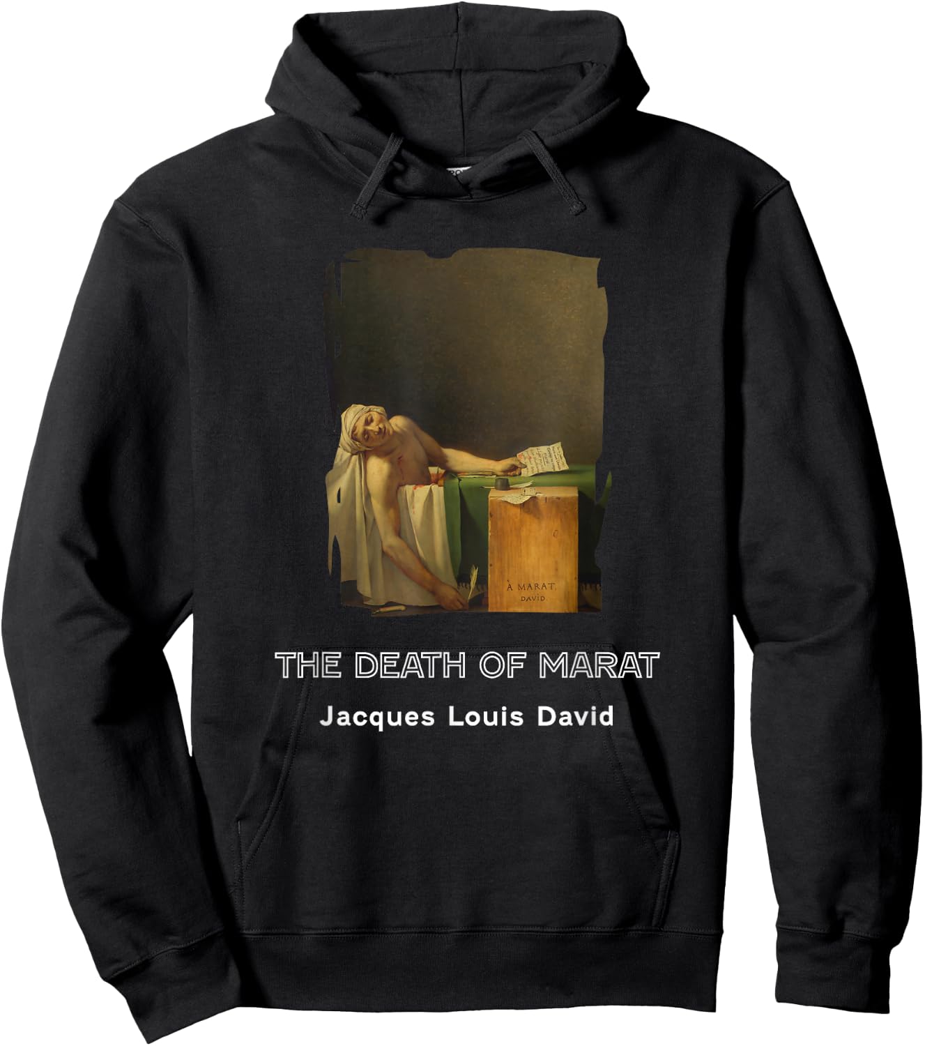 The Death Of Marat Hoodie - Hoodie | Black