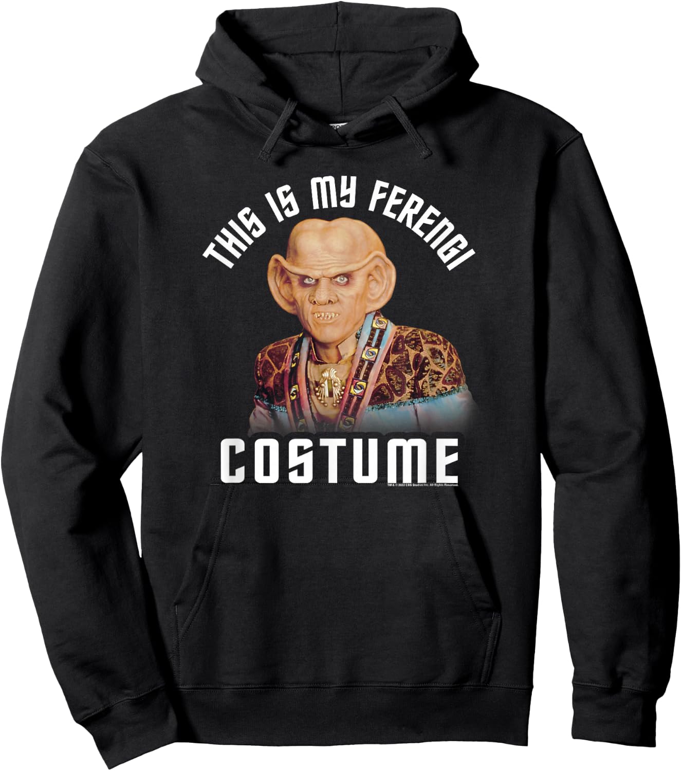 Star Trek Halloween This Is My Ferengi Costume Hoodie - Hoodie | Black
