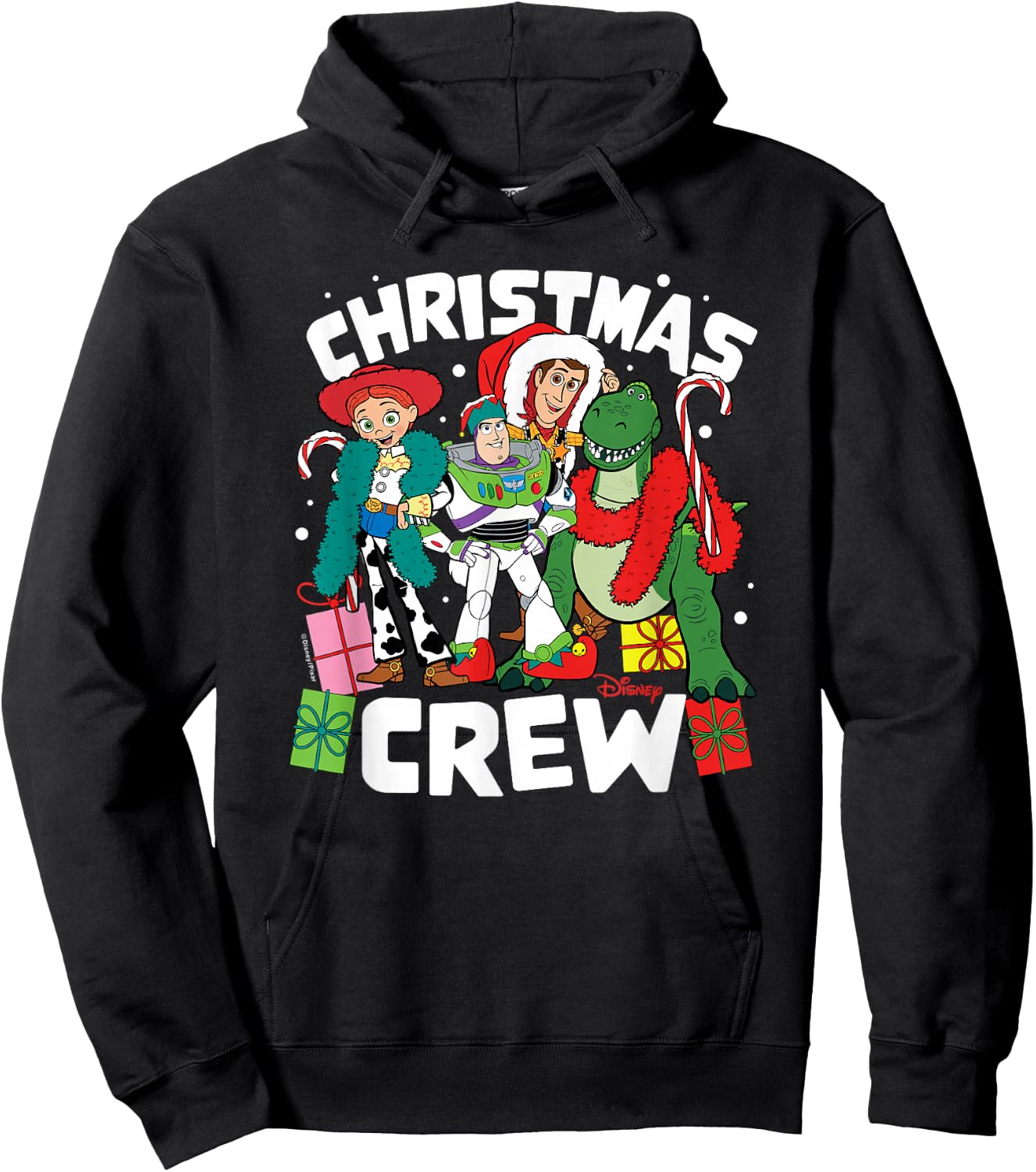 Toy Story 4 - Christmas Crew Hoodie - Hoodie | Black