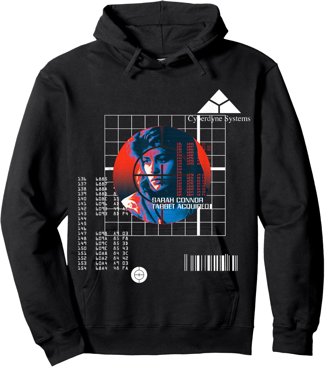 Terminator Sarah Connor Target Acquired Hoodie - Hoodie | Black
