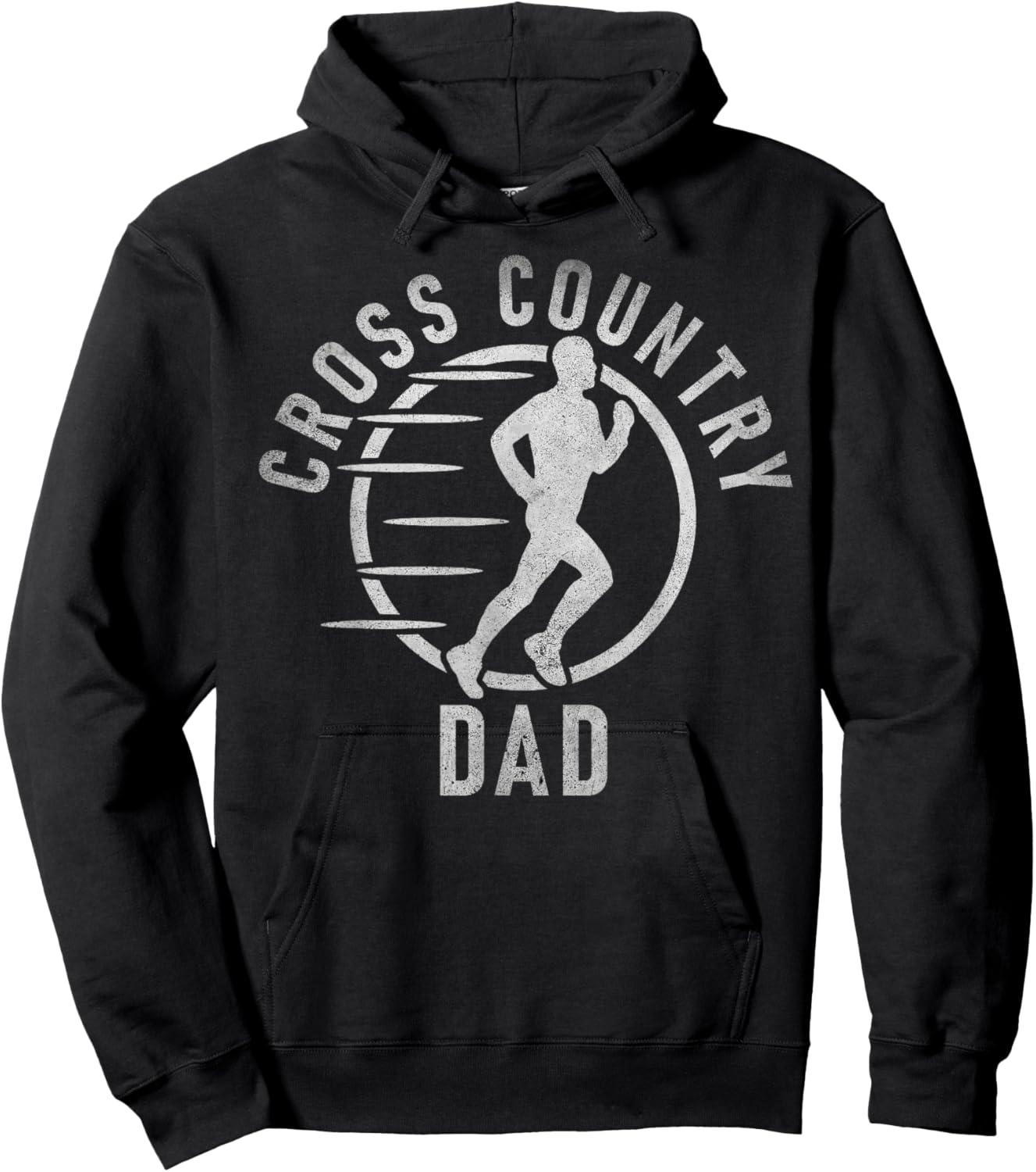 Cross Country Dad Hoodie - Hoodie | Black