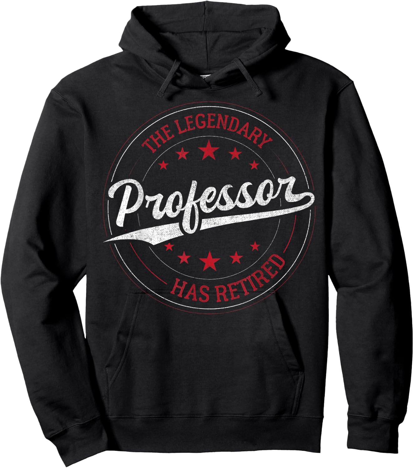 The Legendary Professor in Retirement Hoodie - Hoodie | Black