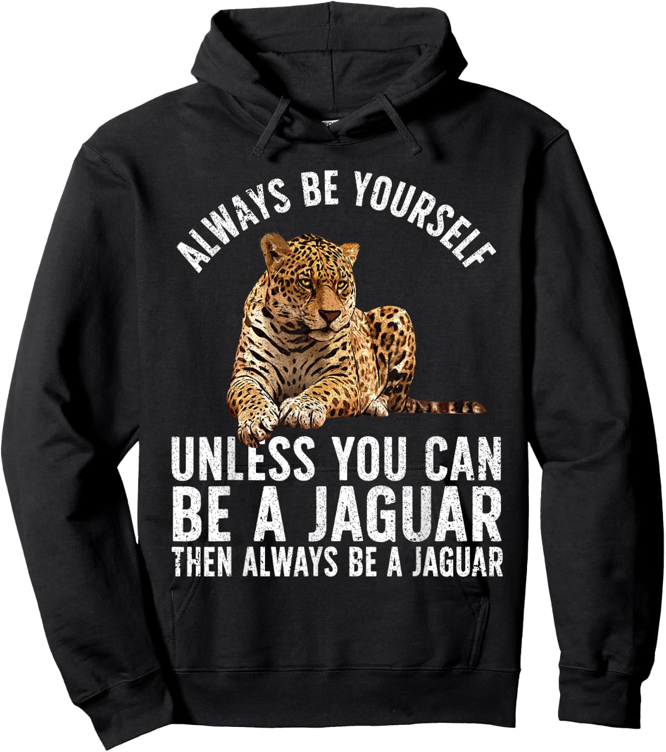 Cool Jaguar Art Women Safari Animal Leopard Jaguars Hoodie - Hoodie | Black