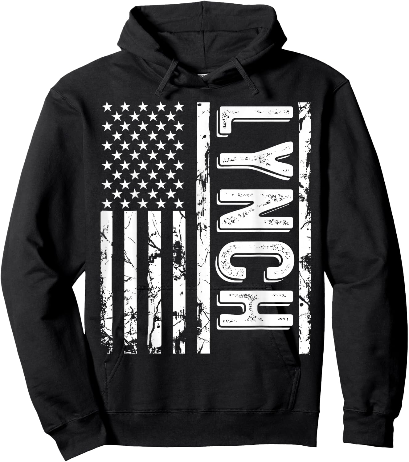 Lynch Last Name Funny Surname Team Lynch Family Reunion Hoodie - Hoodie | Black