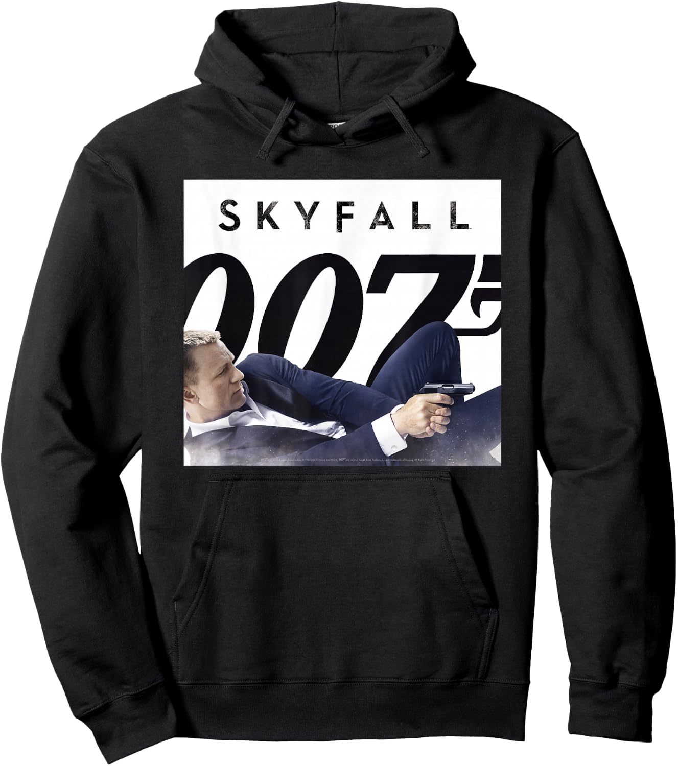 Official James Bond 007 Skyfall Hoodie - Hoodie | Black