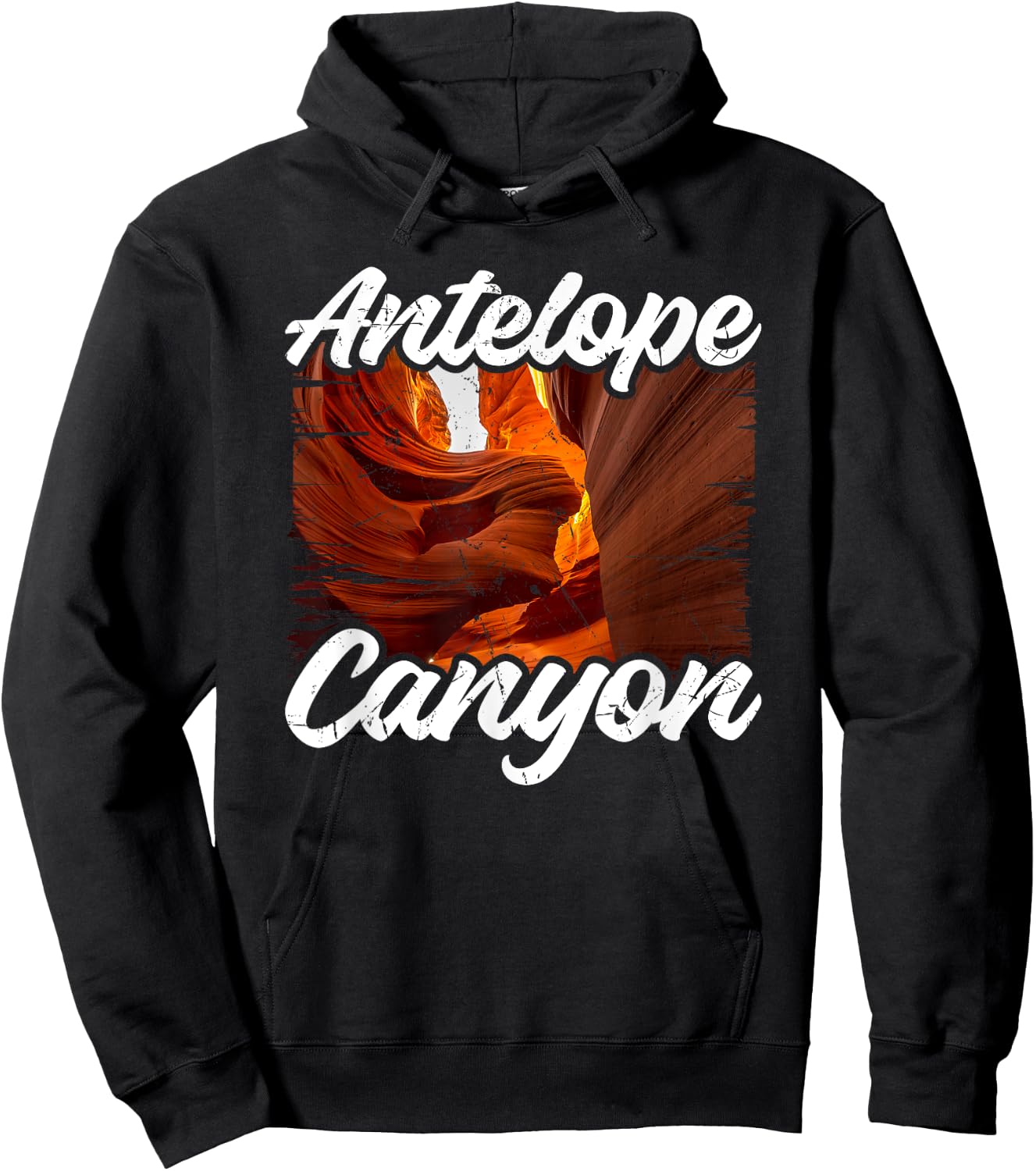 Antelope Canyon Arizona Tourist Souvenir Family Vacation Hoodie - Hoodie | Black