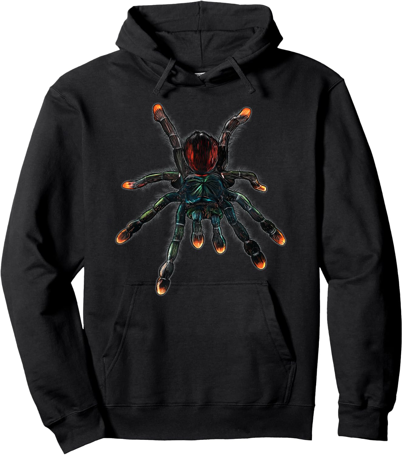 Pinktoe Tarantula Spider | Arachnid Poecilotheria Pet Lovers Hoodie - Hoodie | Black
