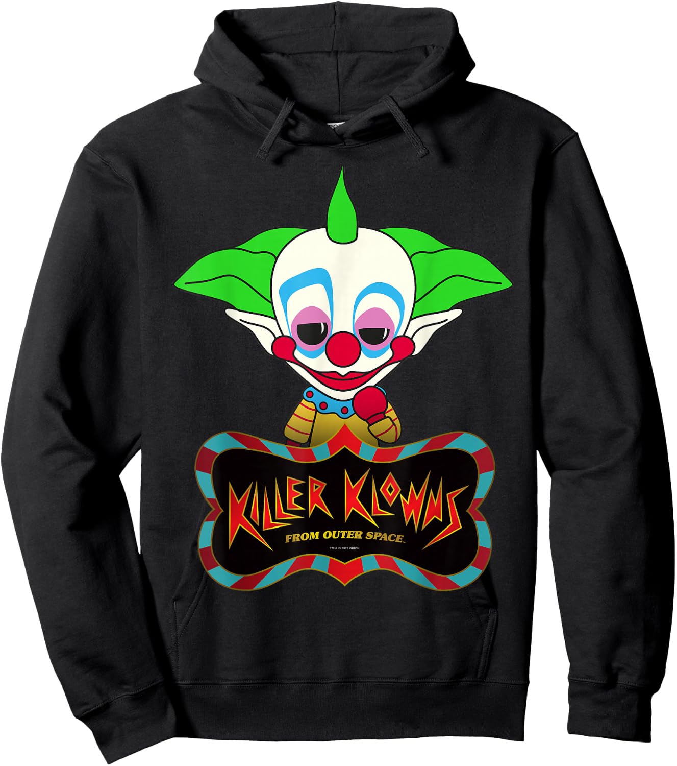 Killer Klowns from Outer Space Chibi Style Shorty Hoodie - Hoodie | Black