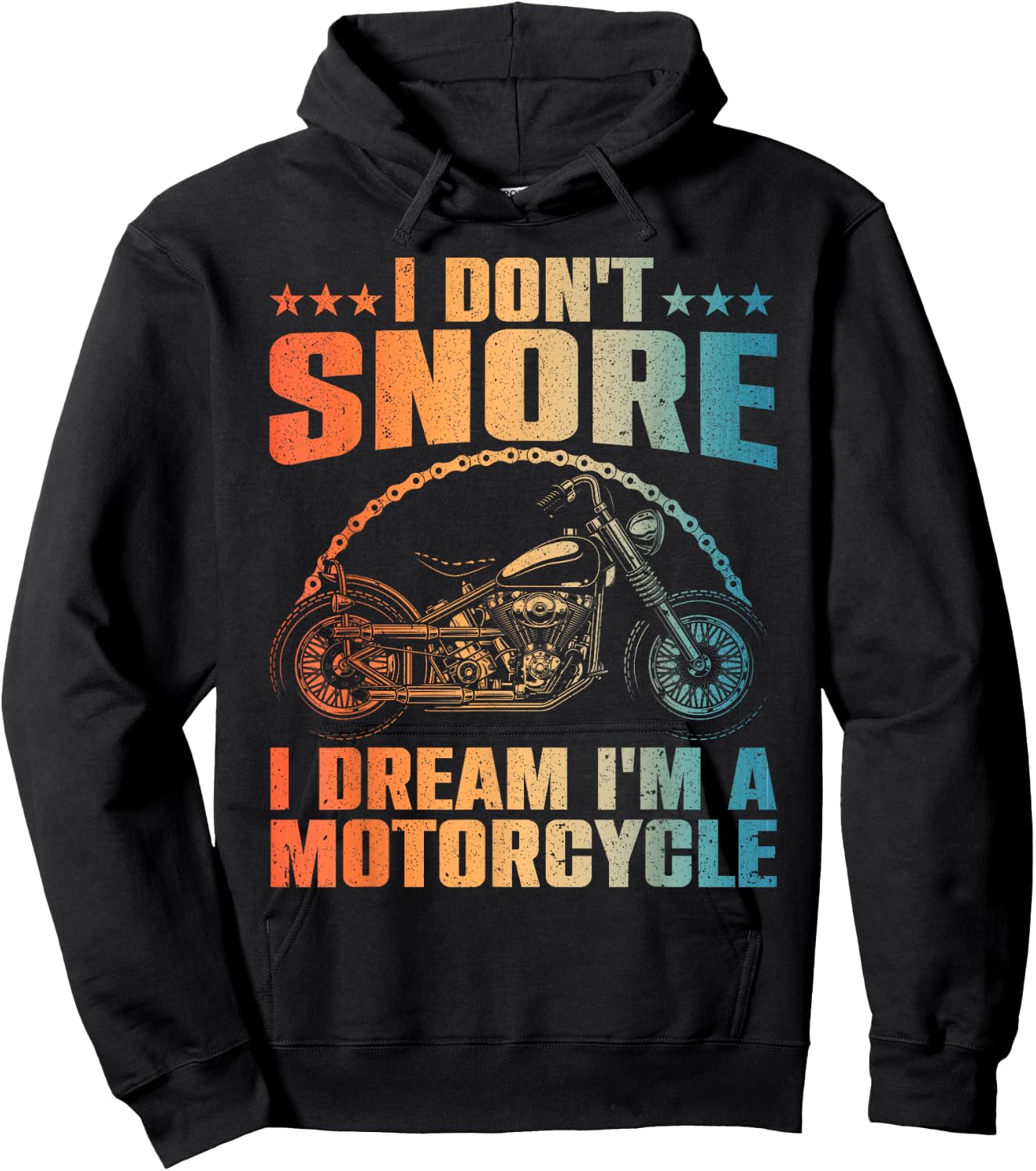 Funny Motorcycle Women Dad Biker Rider Bike Lovers Hoodie - Hoodie | Black