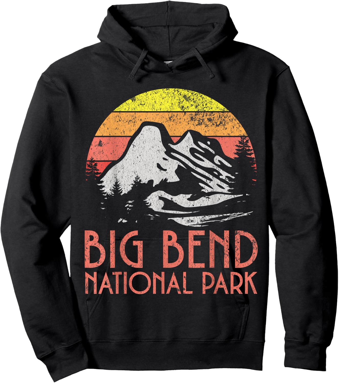 Big Bend National Park Hoodie - Hoodie | Black