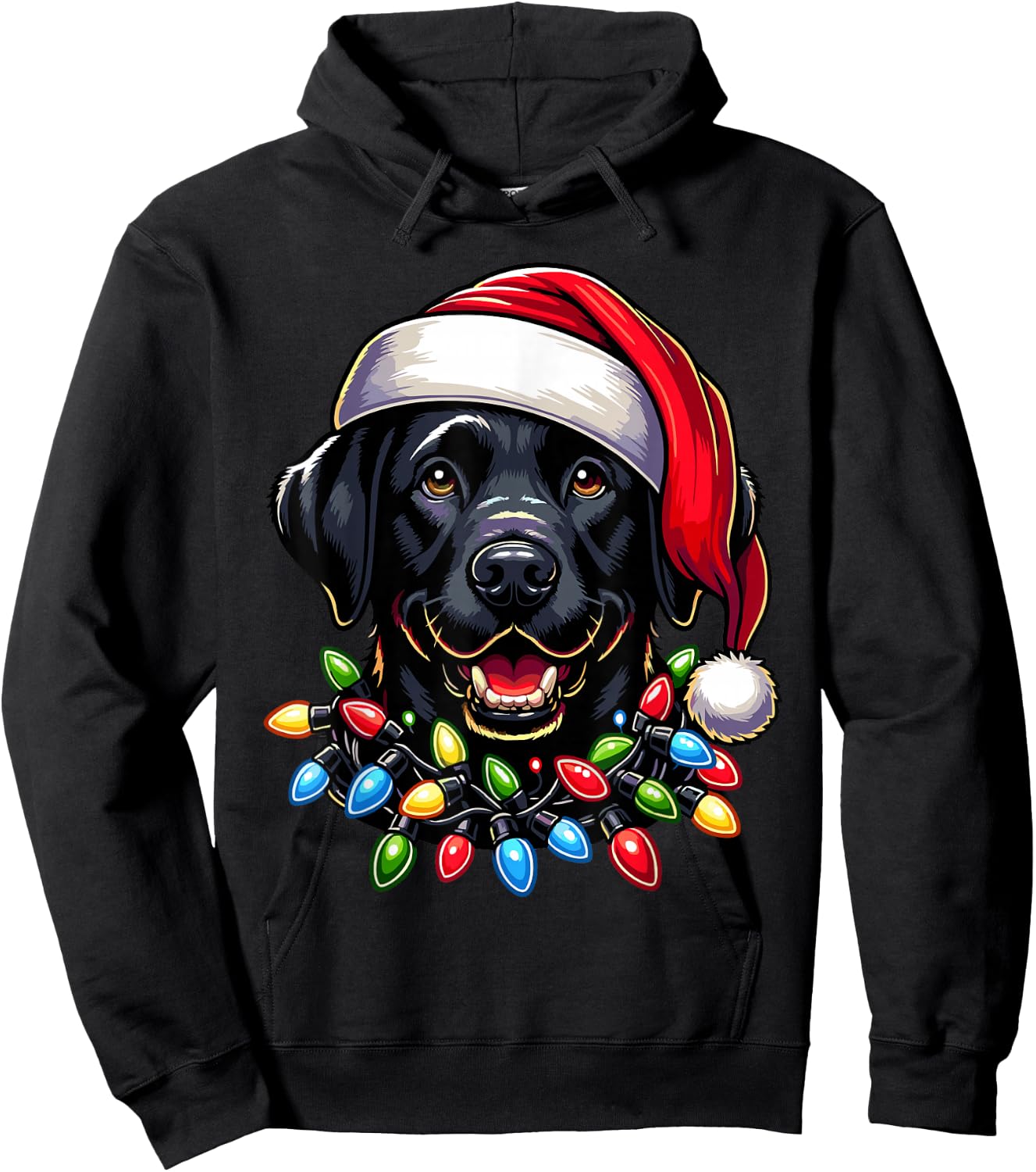 Dog Owner Xmas Men Women Favorite Labrador Retriever Hoodie - Hoodie | Black